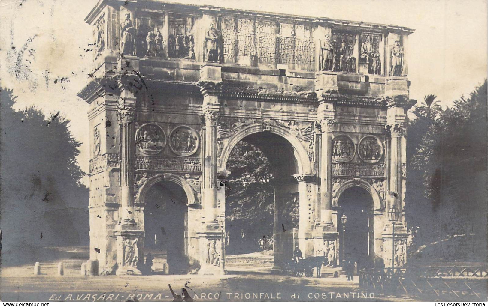 ITALIE - LAZIO - ROMA - Arco Trionfale Di Costantino - Carte Postale Ancienne - Andere & Zonder Classificatie