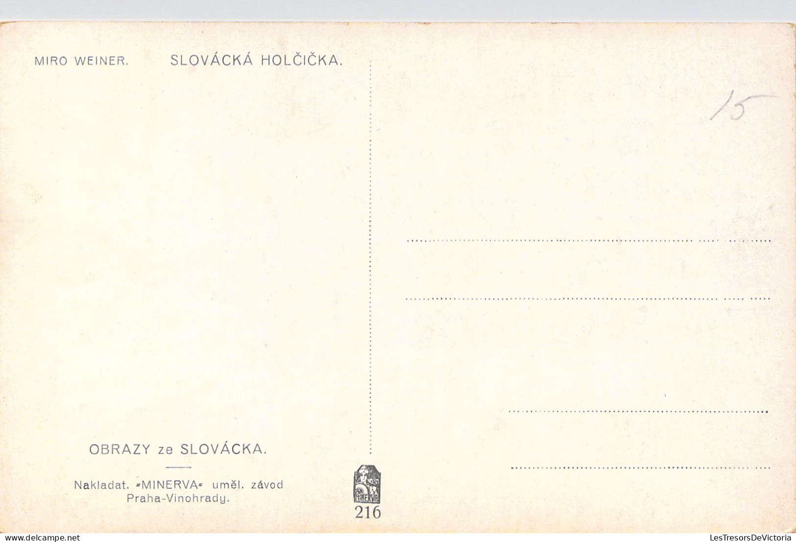 CPA - FANTAISIE - Enfant - Folklore - Obrazy Ze Slovacka - CARTE POSTALE ANCIENNE - Other & Unclassified