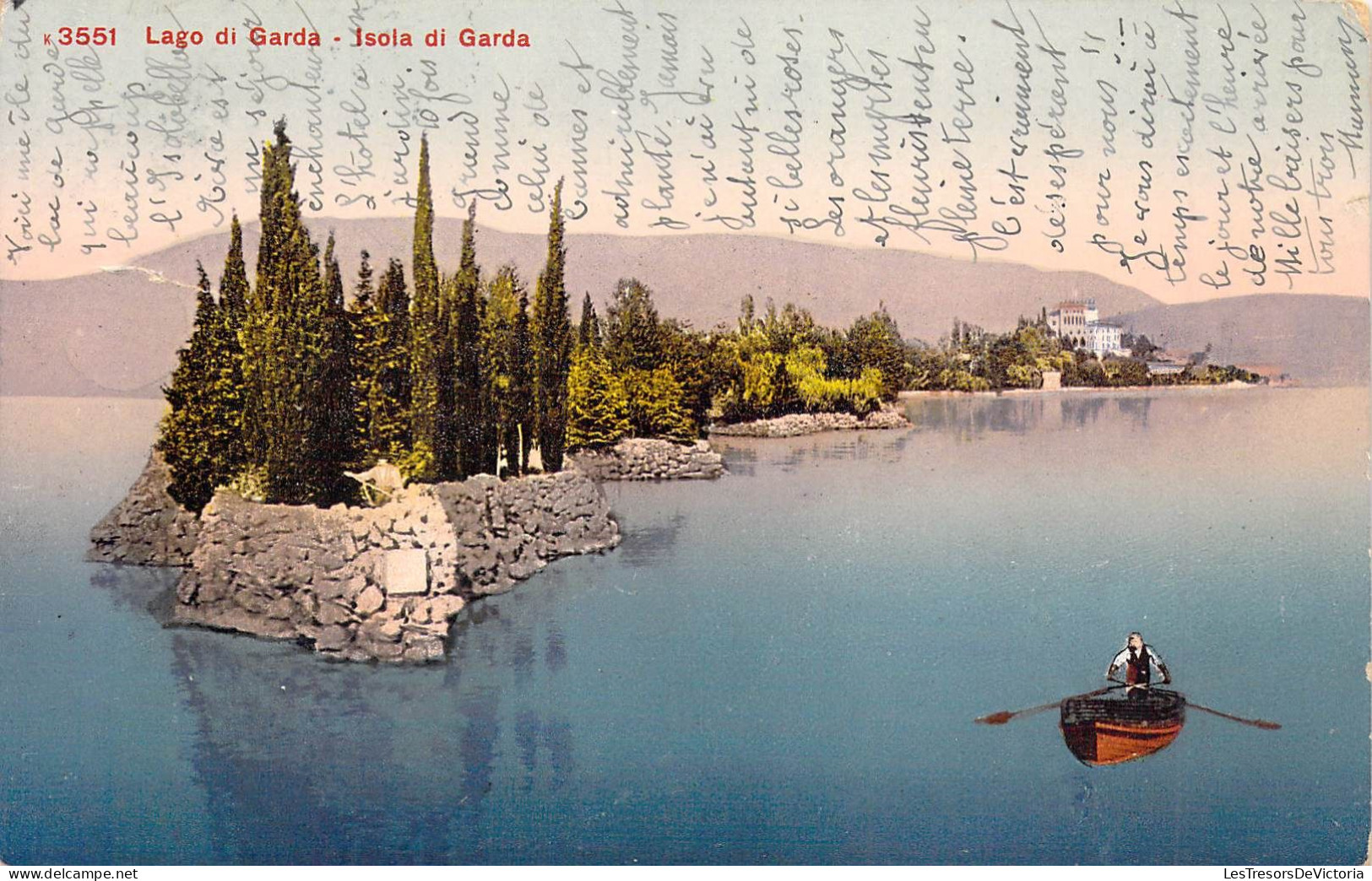 ITALIE - Lago Di Garda - Isola Di Garda - Carte Postale Ancienne - Sonstige & Ohne Zuordnung