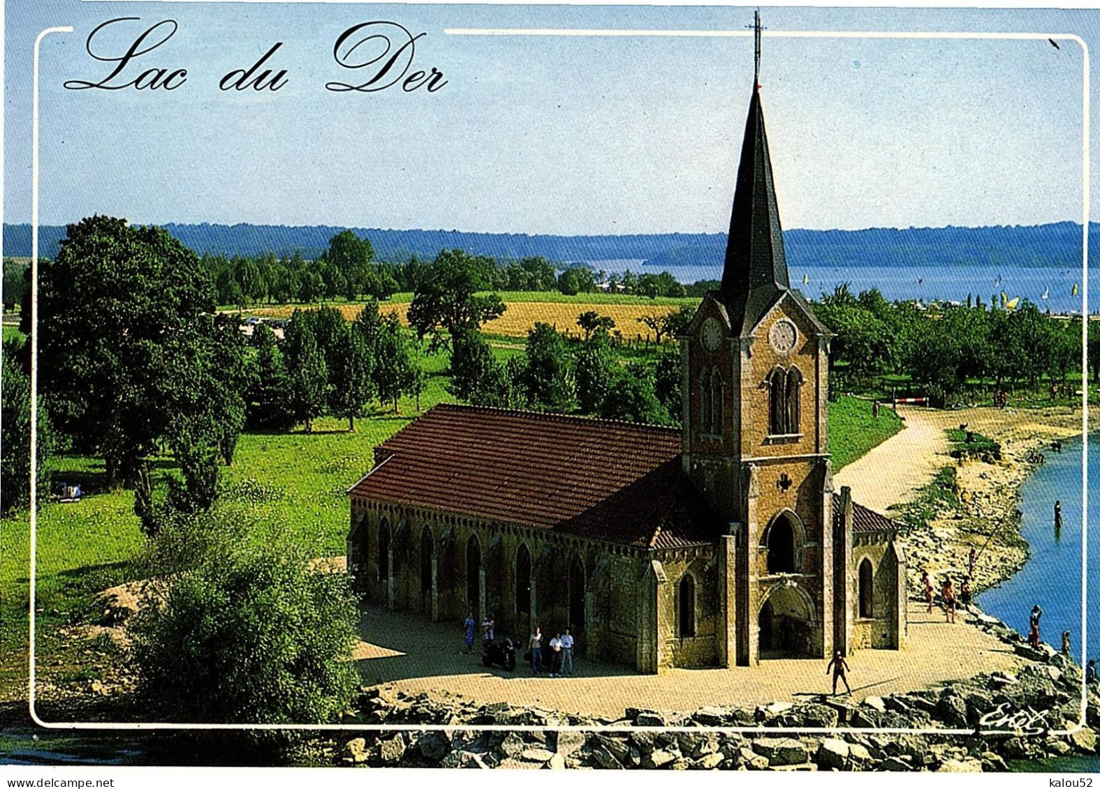 +++saint Dizier+++      **  Lac Du Der   **          L Eglise De Champaubert - Saint Dizier