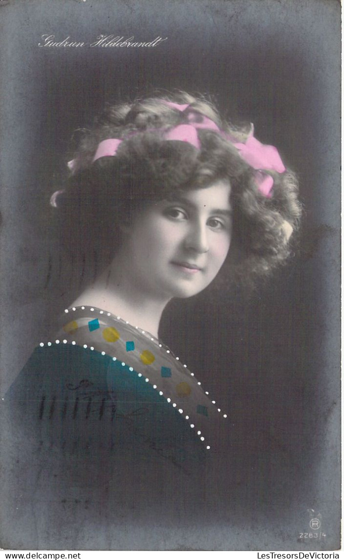 CPA - Célébrités - GUDRUN HILDEBRANDT - Danseuse - CARTE POSTALE ANCIENNE - Artistes