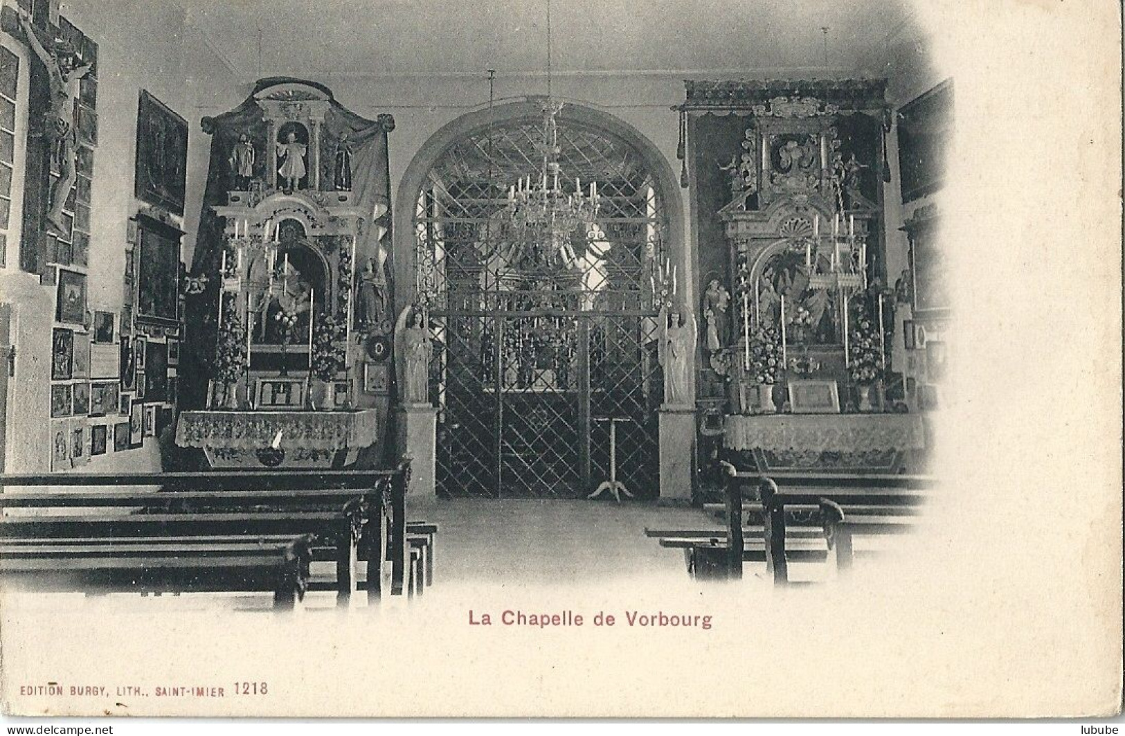 Delémont - La Chapelle De Vorbourg        Ca. 1900 - Delémont