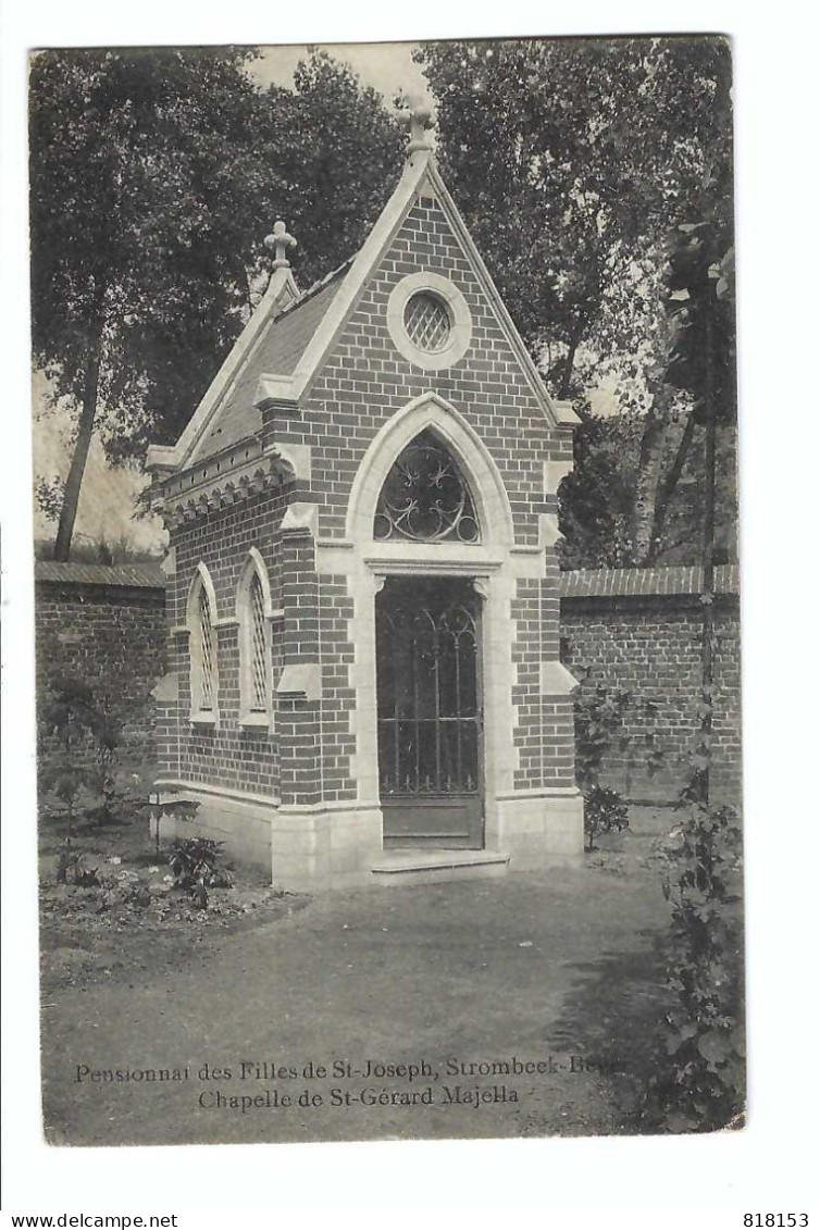 Strombeek-Bever  Pensionnat Des Filles De St Joseph   Chapelle De St-Gérard Majella 1912 - Grimbergen