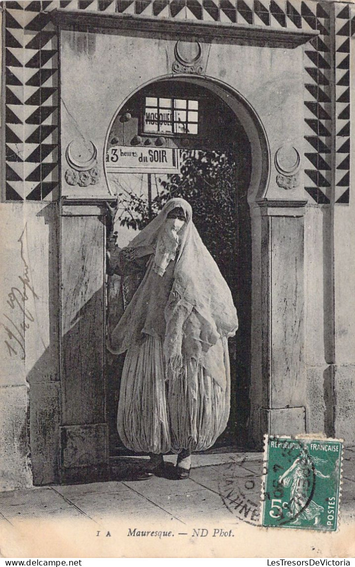 CPA - ALGERIE - MAURESQUE -  Folklore - CARTE POSTALE ANCIENNE - Frauen