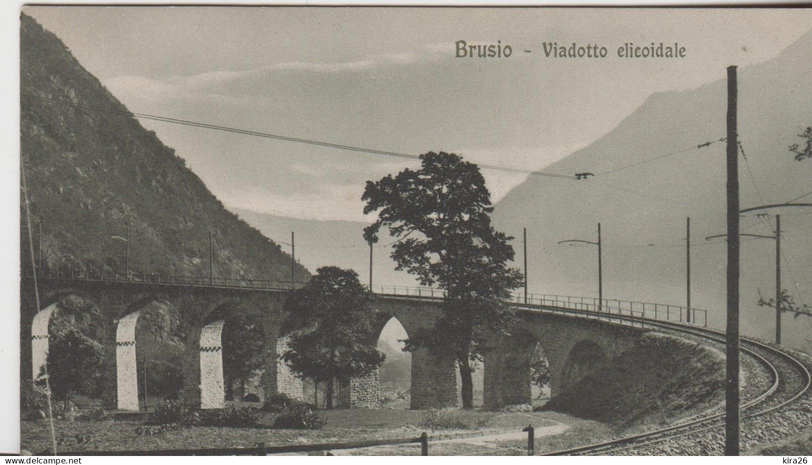 Brusio Svizzera Suisse Viadotto Elicoidale Ferrovia - Brusio