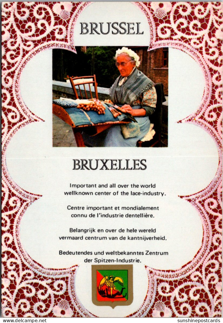 Belgium Brussel Center Of The Lace Industry  - Old Professions