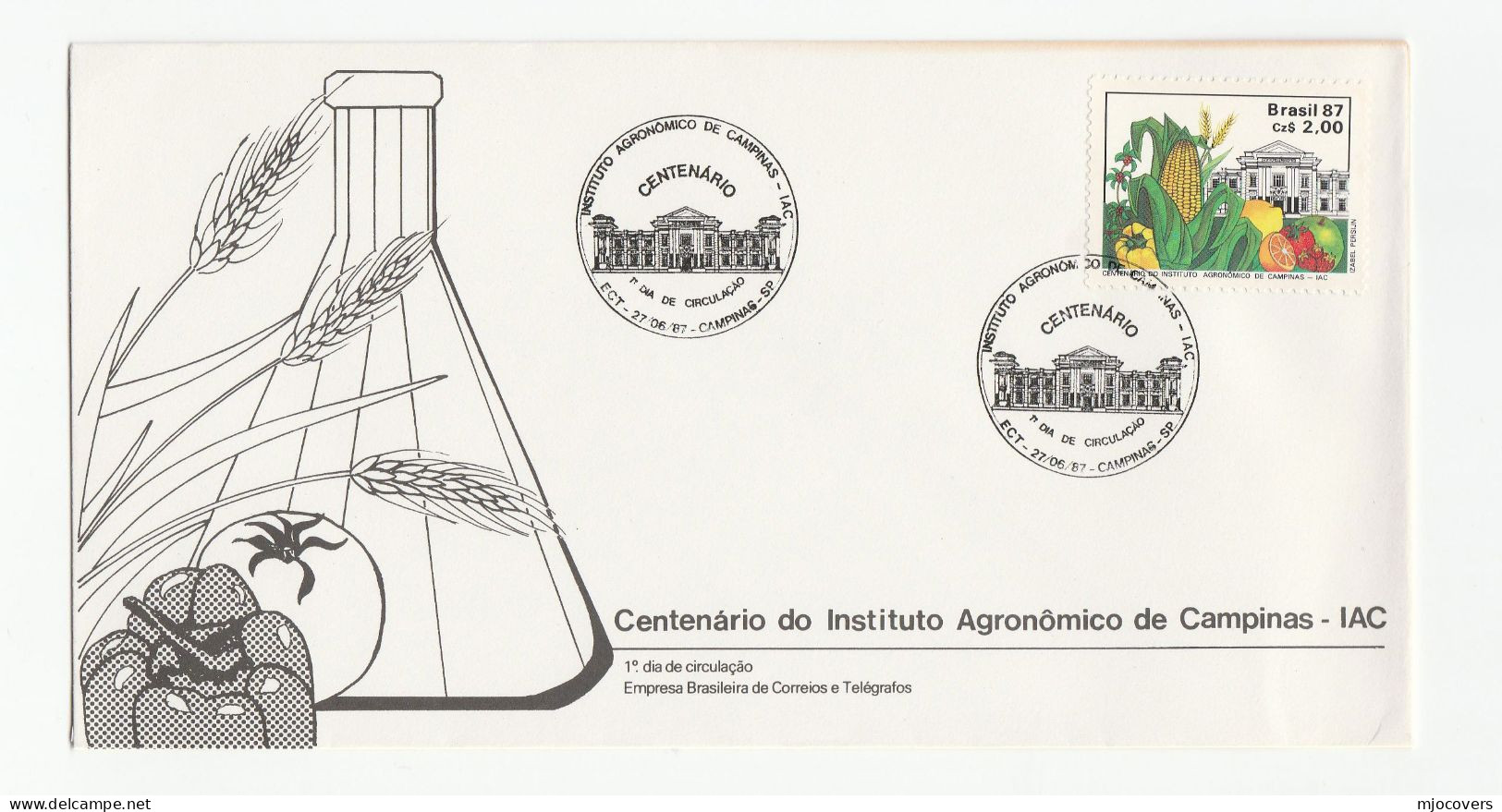 1960 - 1987 BRAZIL FDCs Stamps Cover Fdc Scouts Scouting Horse Sport Swimming Fencing Agriculture Fruit Vegetables - Lots & Serien