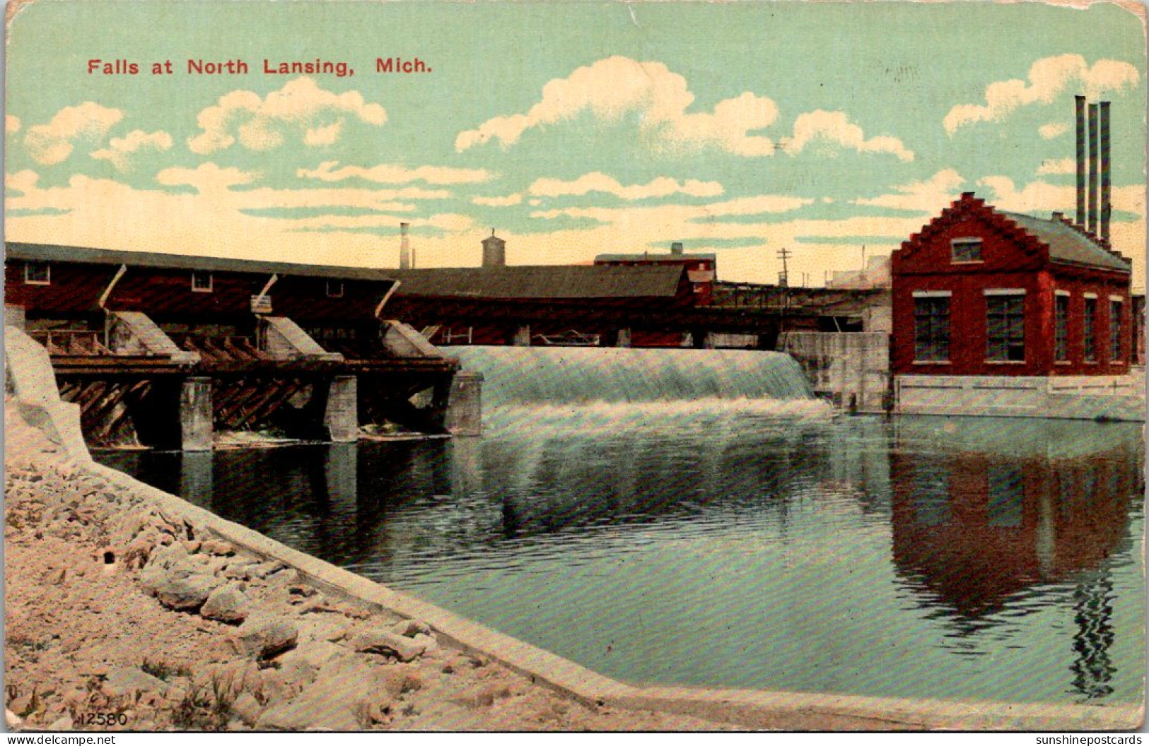 Michigan Falls At North Lansing  - Lansing