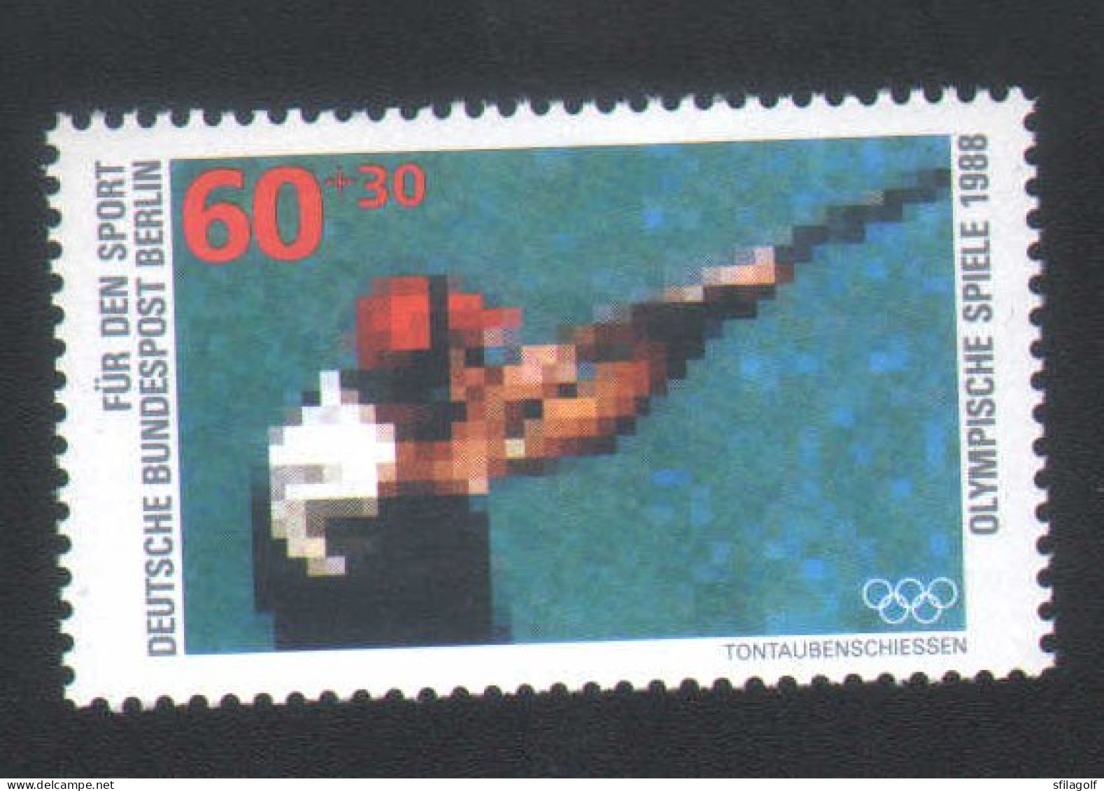 Allemagne - Germany - 1988 - Tir - Shooting - Jeux Olympiques - Olympic Games - Neuf - Mint - Tiro (armi)