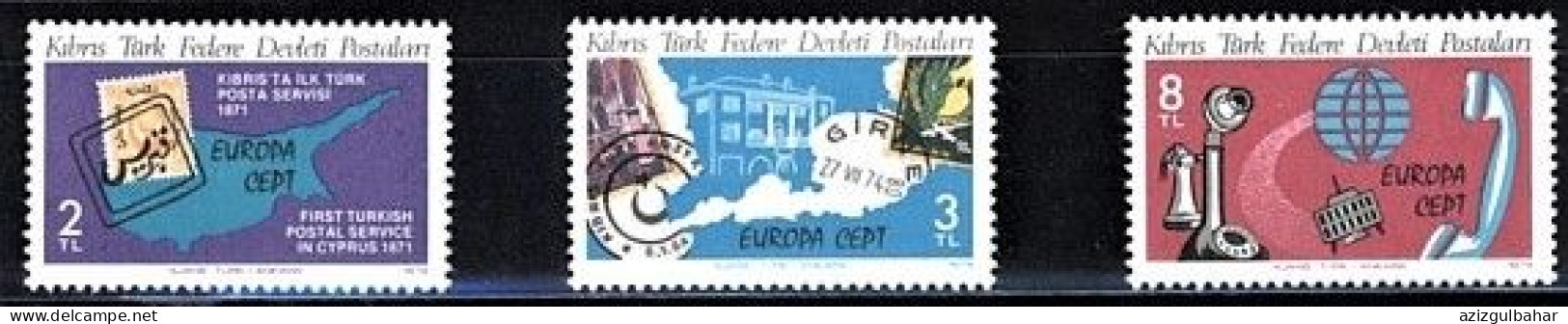 1979 - EUROPA - COMMUNICATIONS - TURKISH CYPRUS STAMPS - STAMPS - Oblitérés