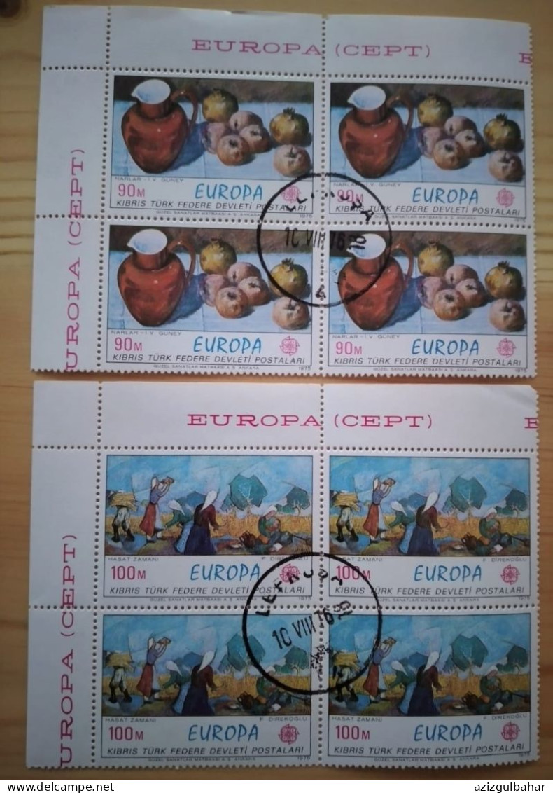 1975 - EUROPA  - TURKISH  CYPRUS STAMPS - USED - Used Stamps