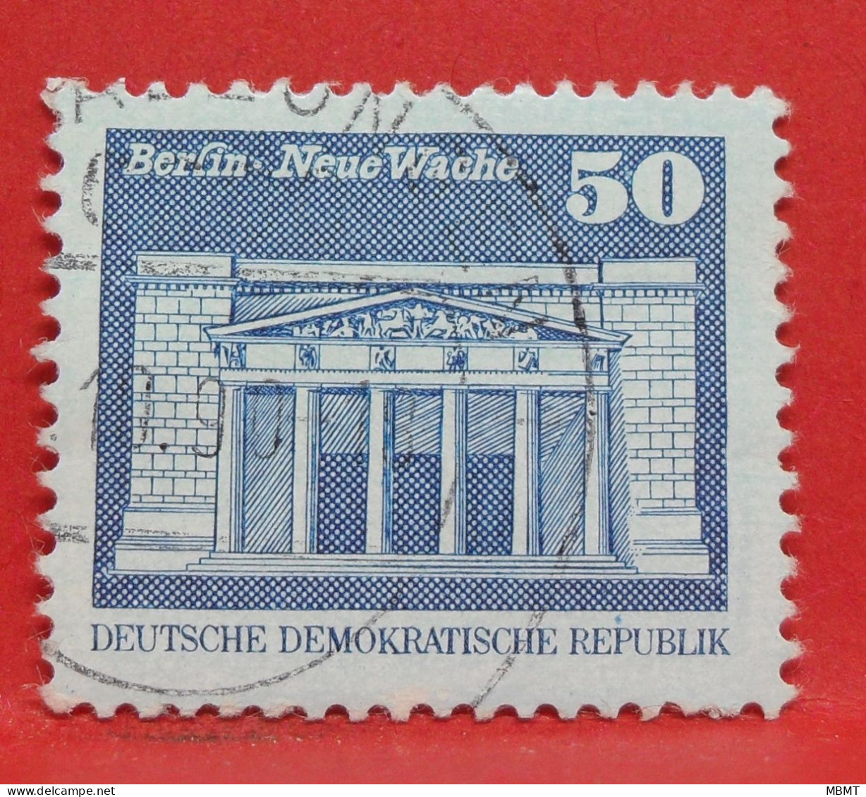 N°1690 - 50 Pfennig - Année 1974 - Timbre Oblitéré Allemagne DDR - - Gebraucht