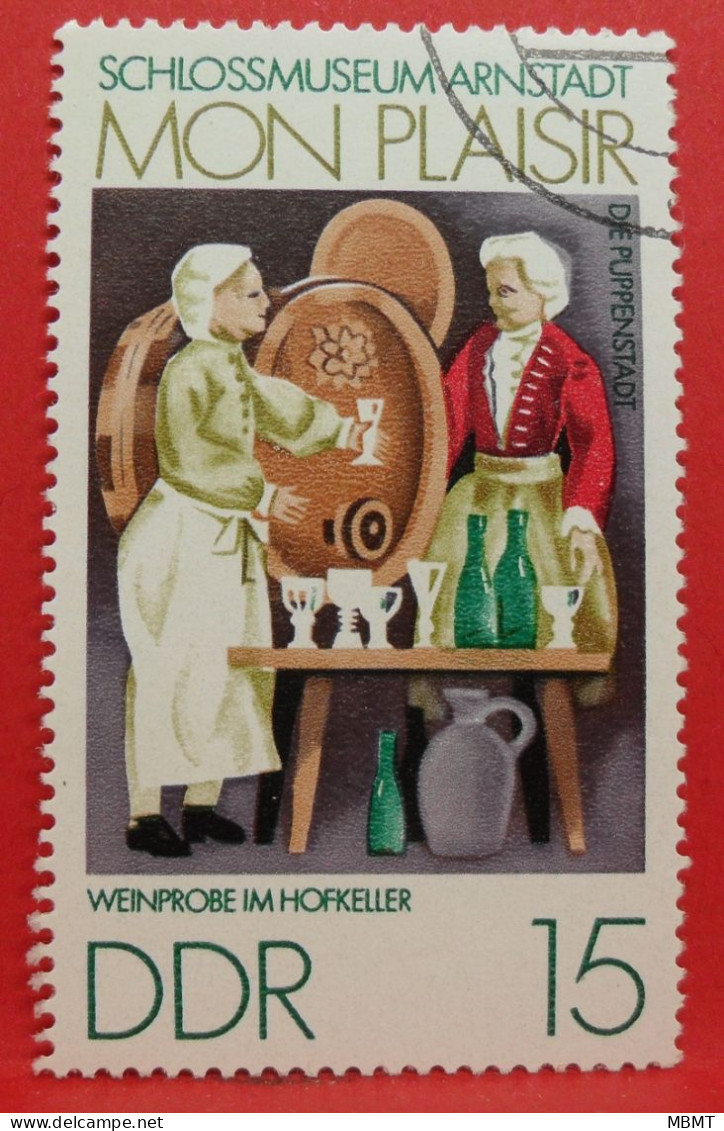 N°1719 - 15 Pfennig - Année 1974 - Timbre Oblitéré Allemagne DDR - - Gebraucht