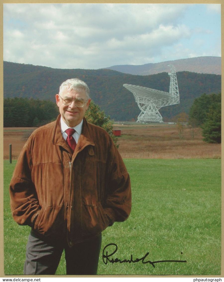 Riccardo Giacconi (1931-2018) - Astrophysicist - Nobel Prize - Rare Signed Photo - Inventori E Scienziati