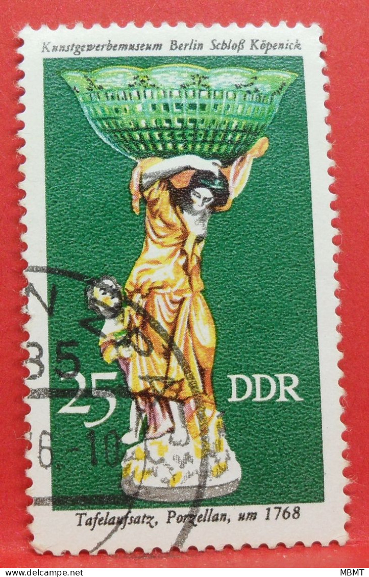N°1915 - 25 Pfennig - Année 1976 - Timbre Oblitéré Allemagne DDR - - Gebraucht
