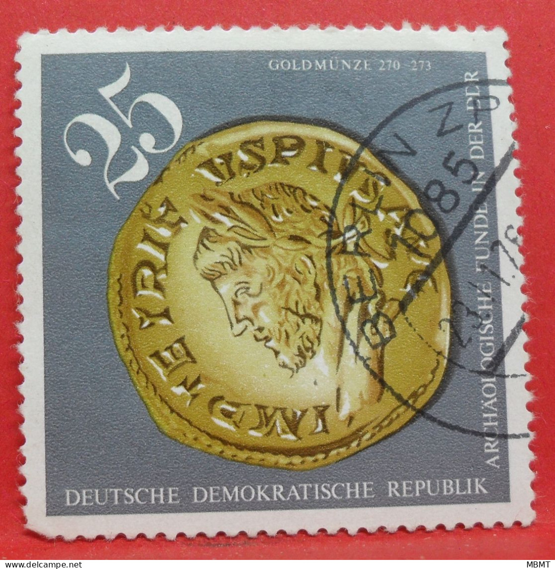 N°1926 - 25 Pfennig - Année 1976 - Timbre Oblitéré Allemagne DDR - - Gebraucht