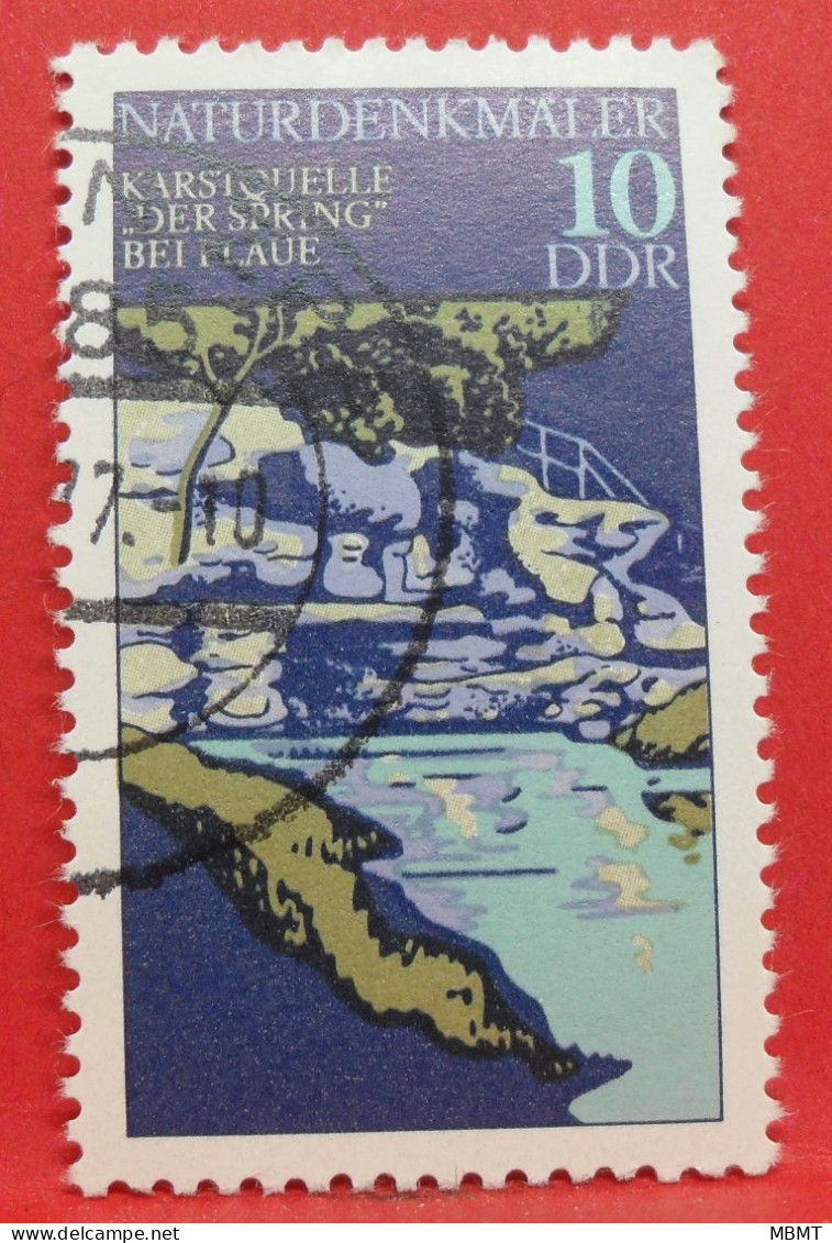 N°1945 - 10 Pfennig - Année 1977 - Timbre Oblitéré Allemagne DDR - - Gebraucht