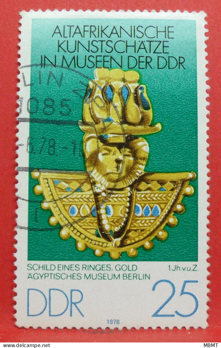 N°2075 - 25 Pfennig - Année 1978 - Timbre Oblitéré Allemagne DDR - - Gebraucht