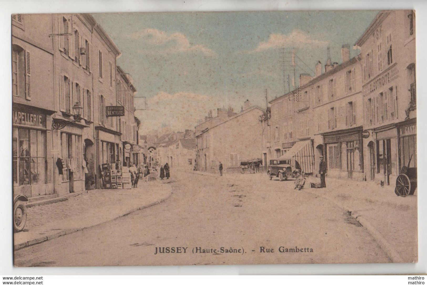 JUSSEY , Rue Gambetta - Jussey