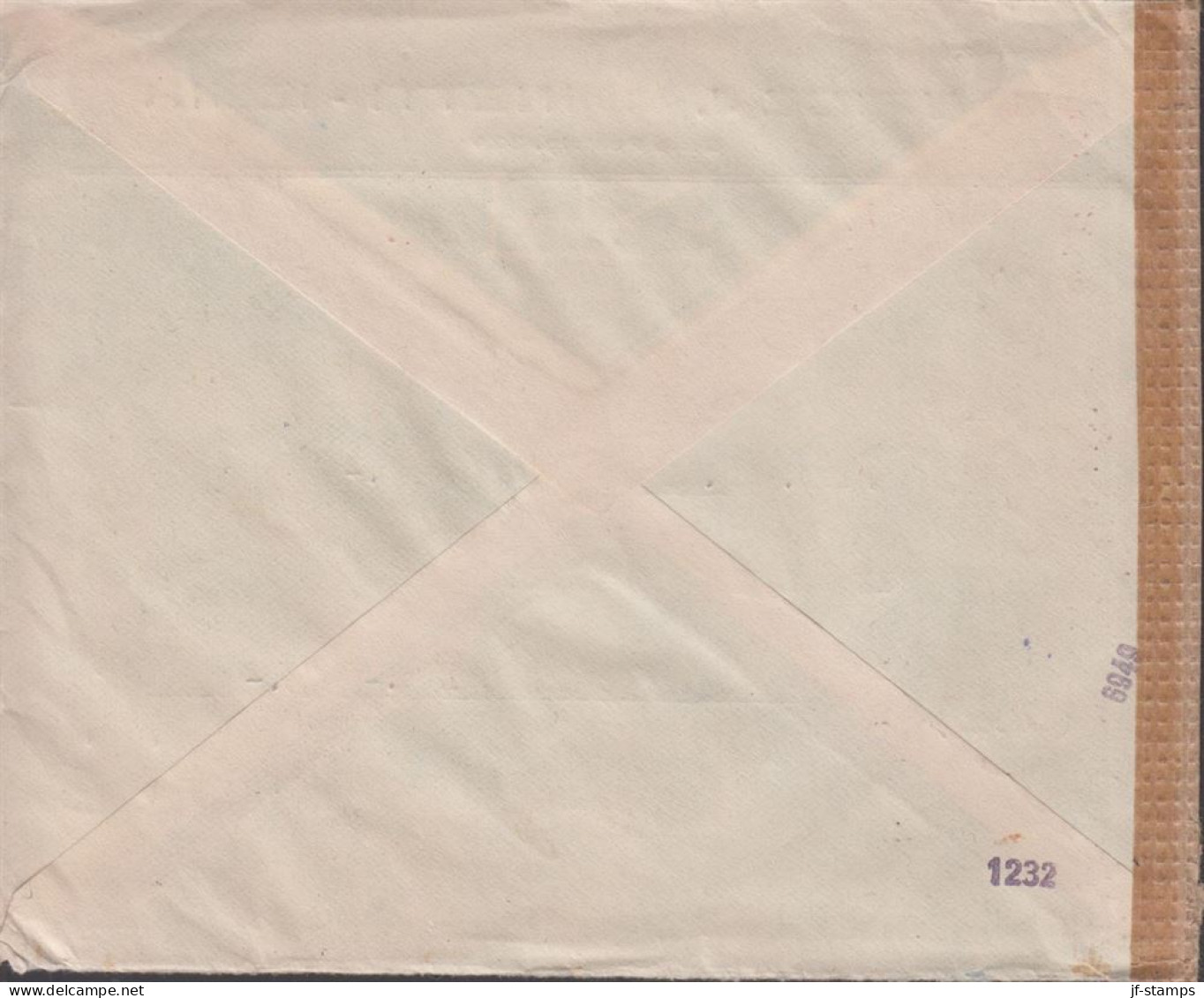1943. TÜRKIYE. Censored Cover To Sweden With 10 Krs Atatürk + 2 KURUS Charity Stamps Re... (Michel 954+ C 62) - JF442699 - Ungebraucht