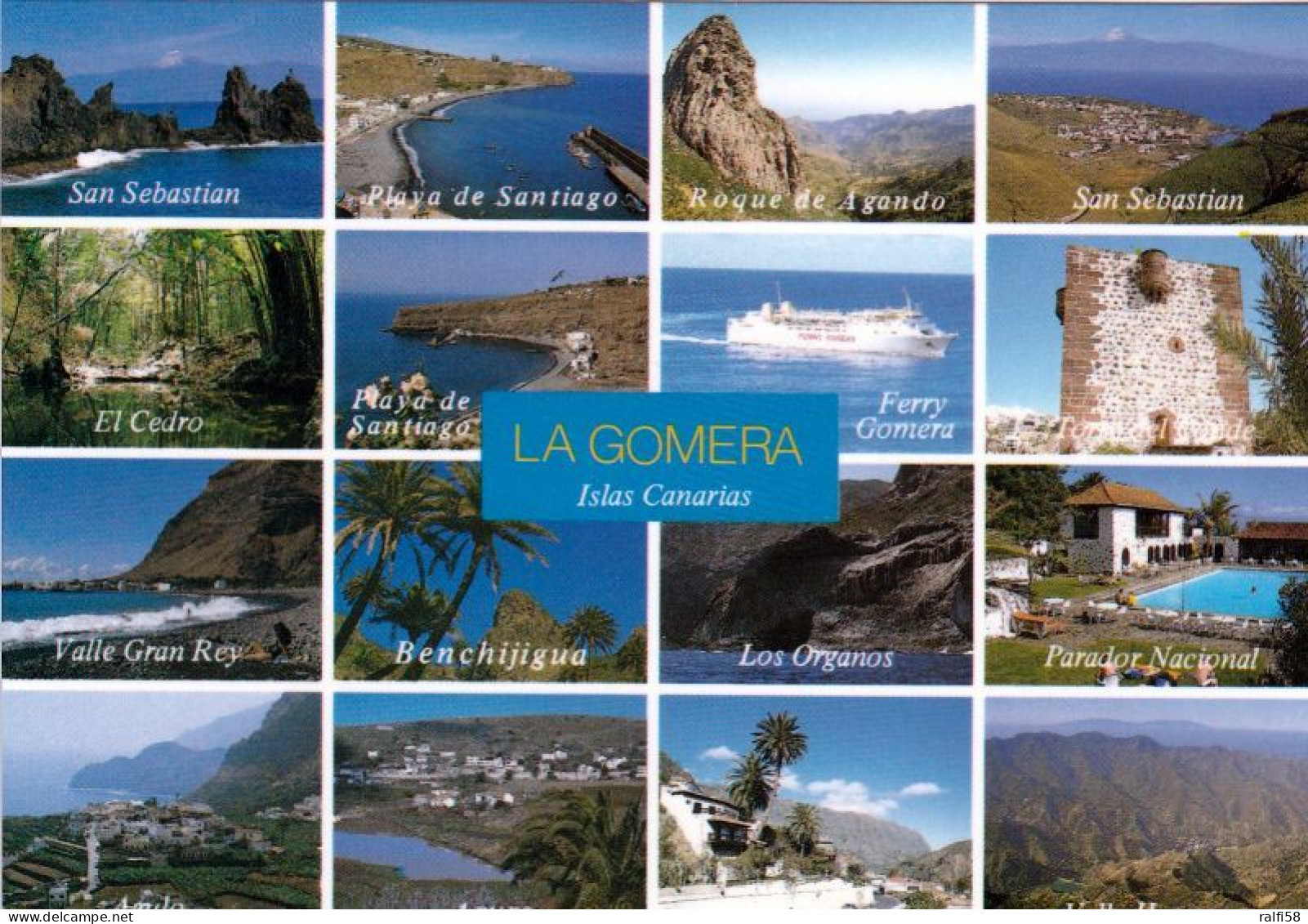 1 AK Gomera Island * Sehenswürdigkeiten Der Insel Gomera * - Gomera