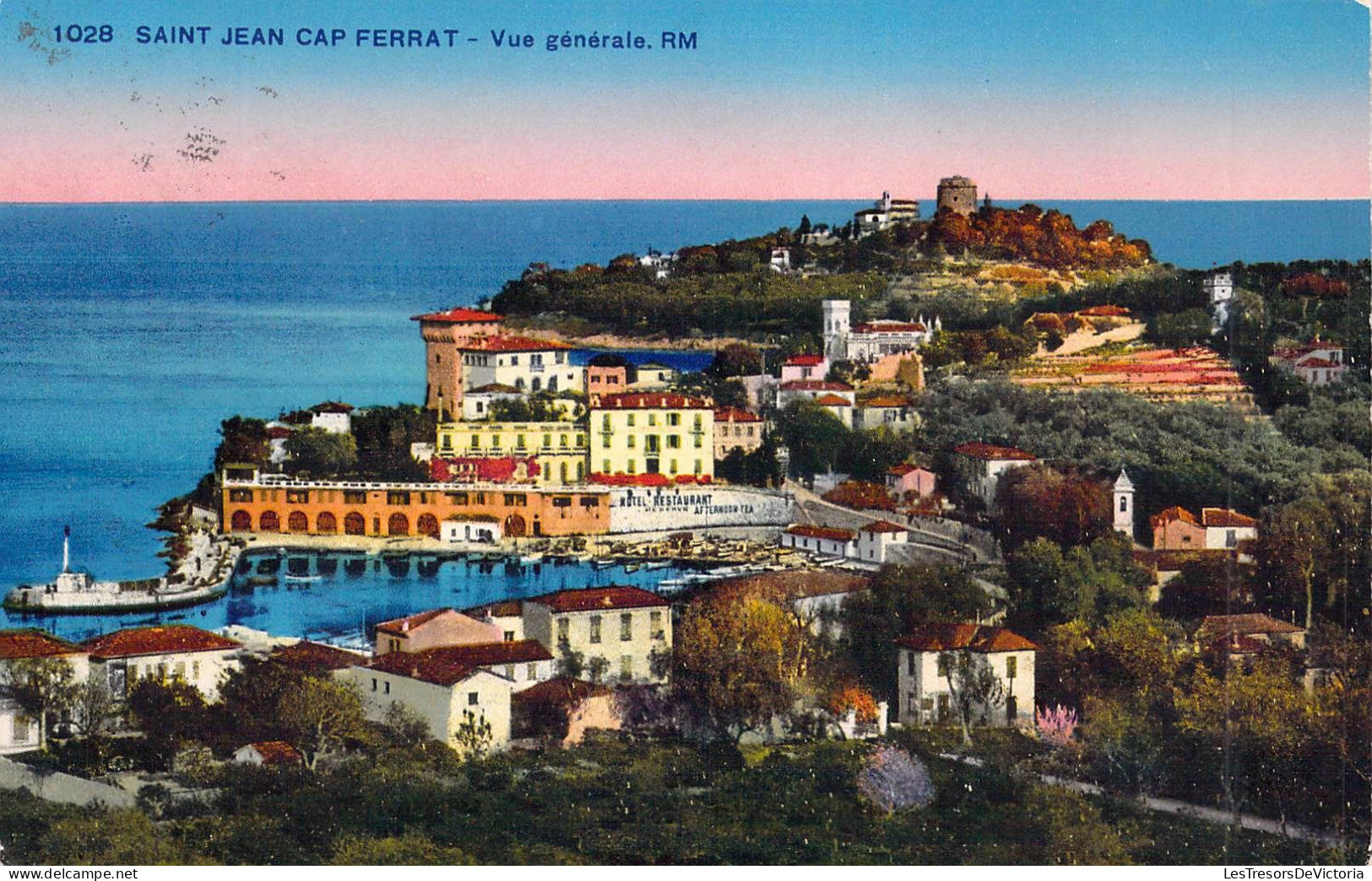 FRANCE - 06 - SAINT JEAN CAP FERRAT - Vue Générale - Edit D'art Rostan - Carte Postale Ancienne - Saint-Jean-Cap-Ferrat