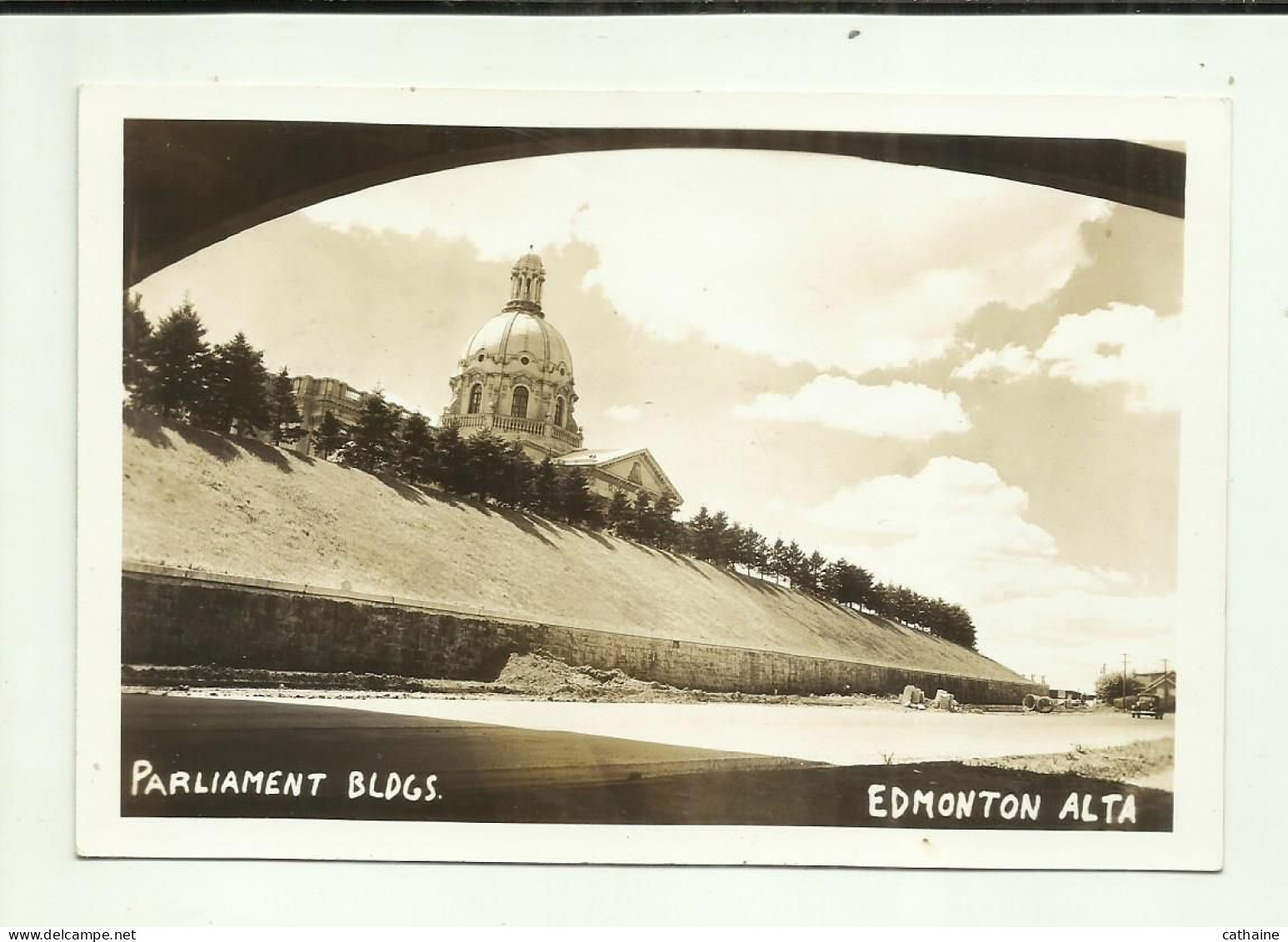 CANADA . EDMONTON ALTA . PARLIAMENT B L D G S . PHOTOGRAPHIE 1947 - Edmonton