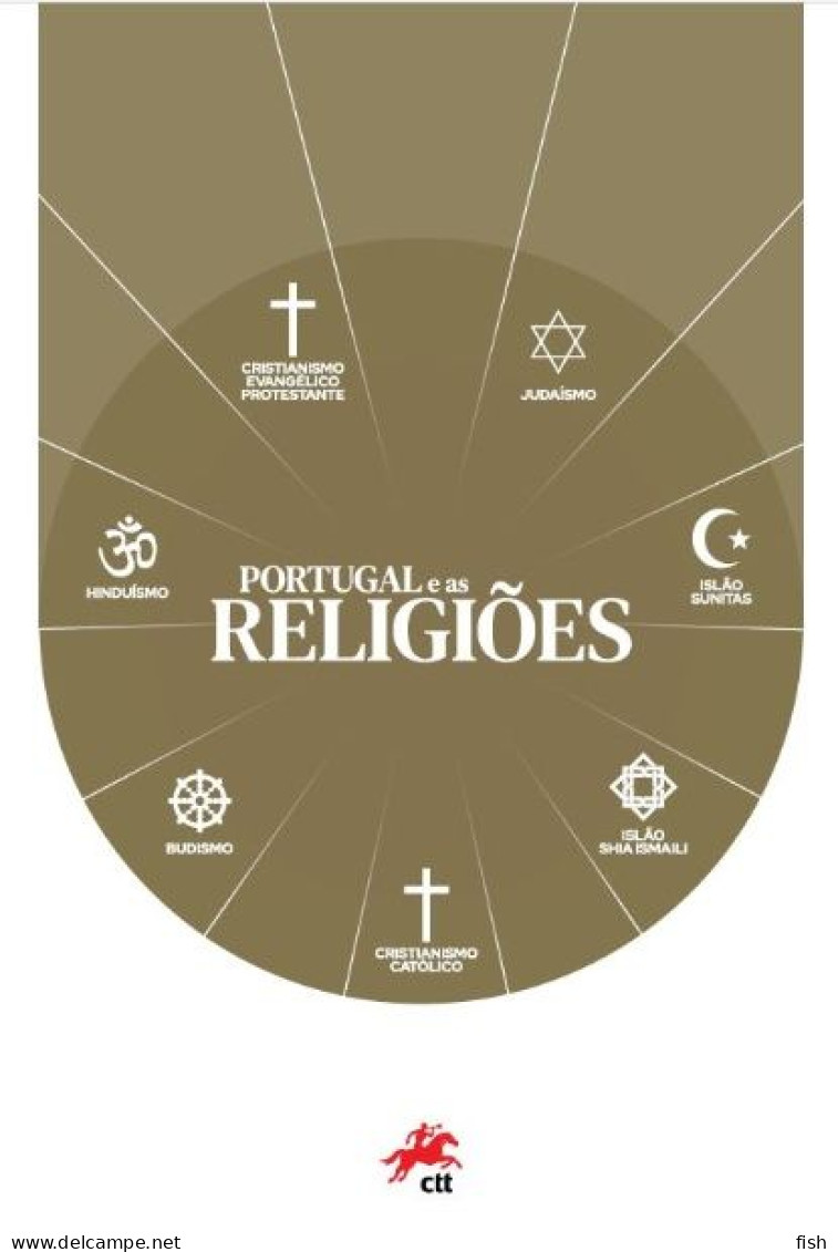 Portugal & PGS Portugal And Religions 2023 (7788987) - Markenheftchen