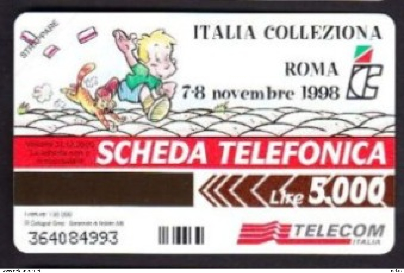 SCHEDA TELEFONICA  - ITALIA - TELECOM - NUOVA - A ROMA LE NOTIZIE GIRANO - ITALIA COLLEZIONA - ROMA 1998 - Öff. Sonderausgaben