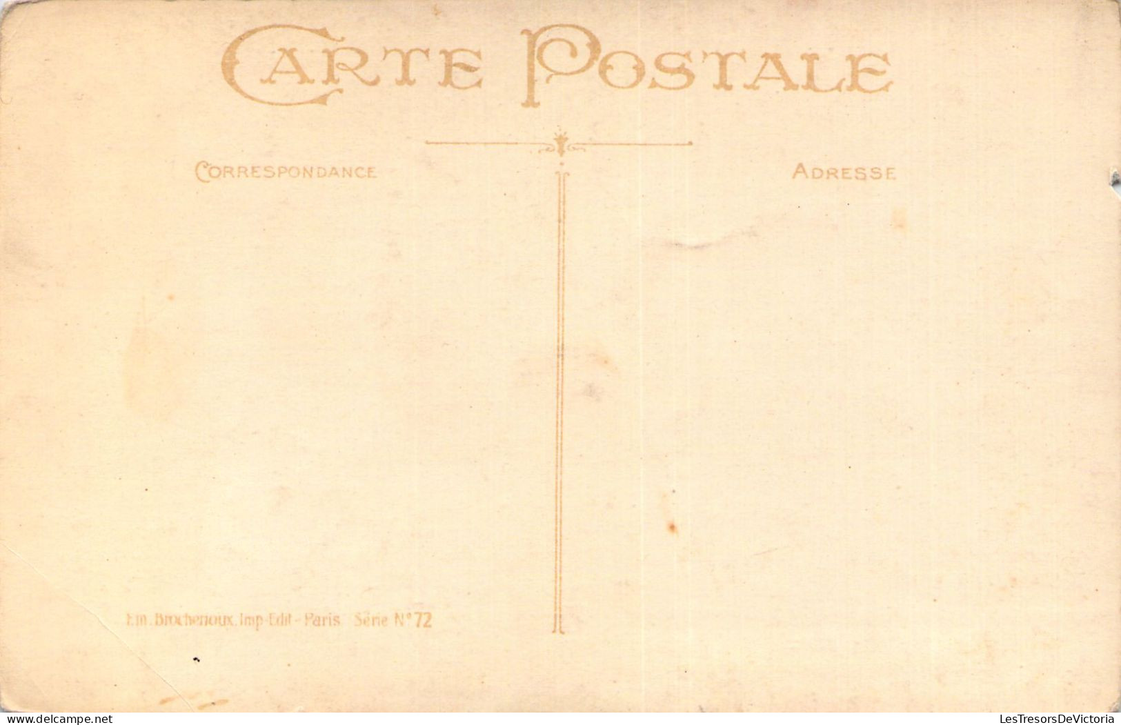 Illustration Signée GRIFF - Celui Qu'a Dit Qu't'étais Cocu - Carte Postale Ancienne - Griff