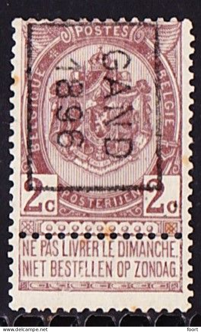 Gent  1896  Nr. 75B - Rollenmarken 1894-99