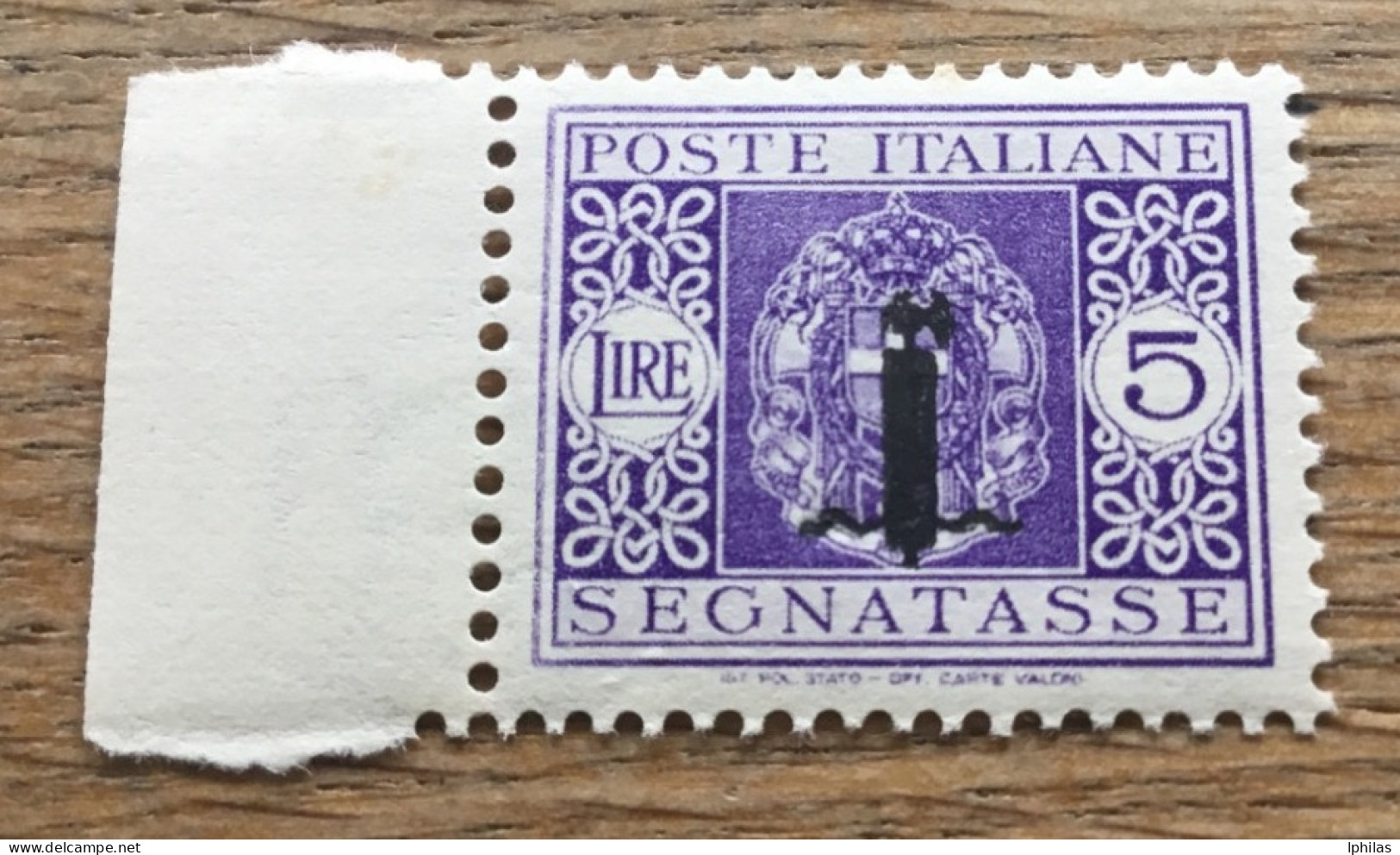 Italien 1944, April. Portomarken MiNr. 24–36 Mit Aufdruck Eines Liktorenbündels Postfrisch ** MNH** - Segnatasse