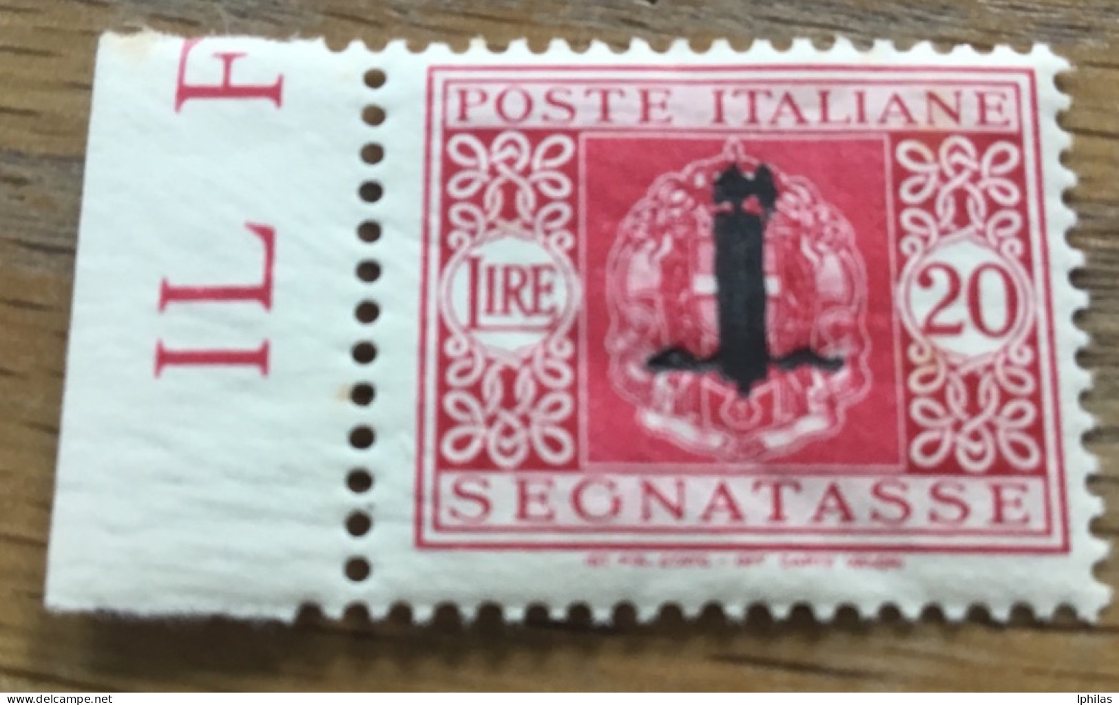 Italien 1944, April. Portomarken MiNr. 24–36 mit Aufdruck eines Liktorenbündels Postfrisch ** MNH**
