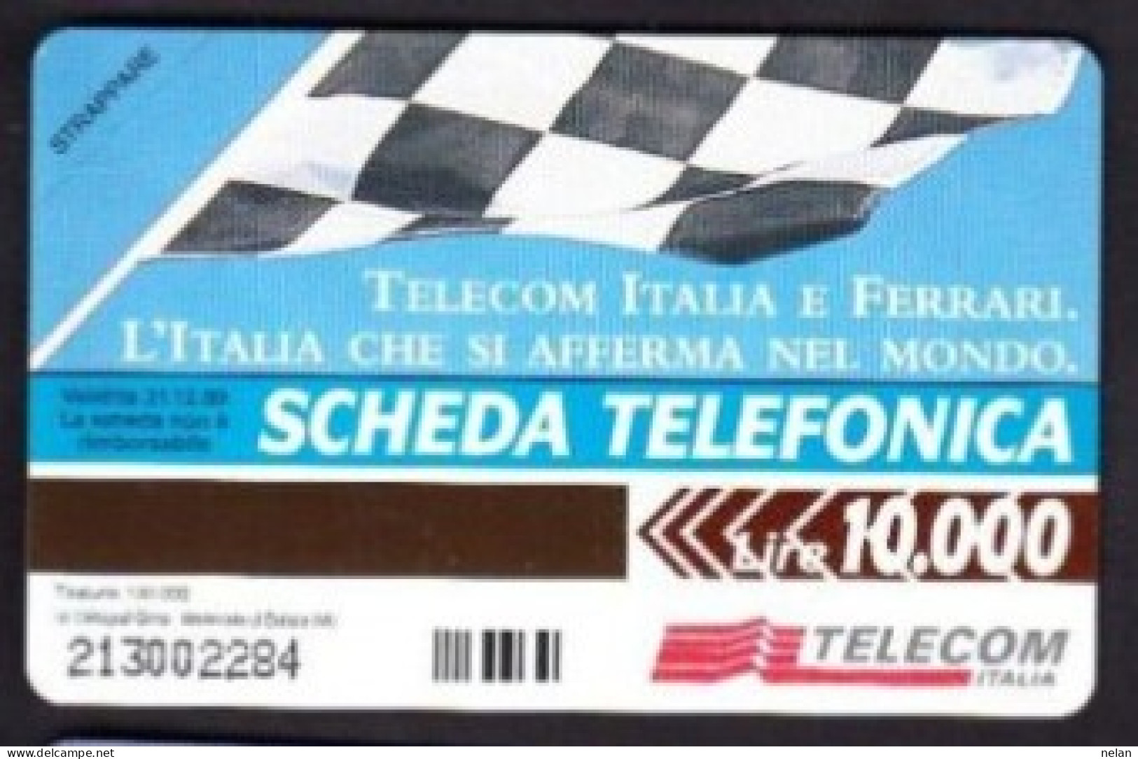 SCHEDA TELEFONICA  - ITALIA - TELECOM - NUOVA - FERRARI - Öff. Sonderausgaben