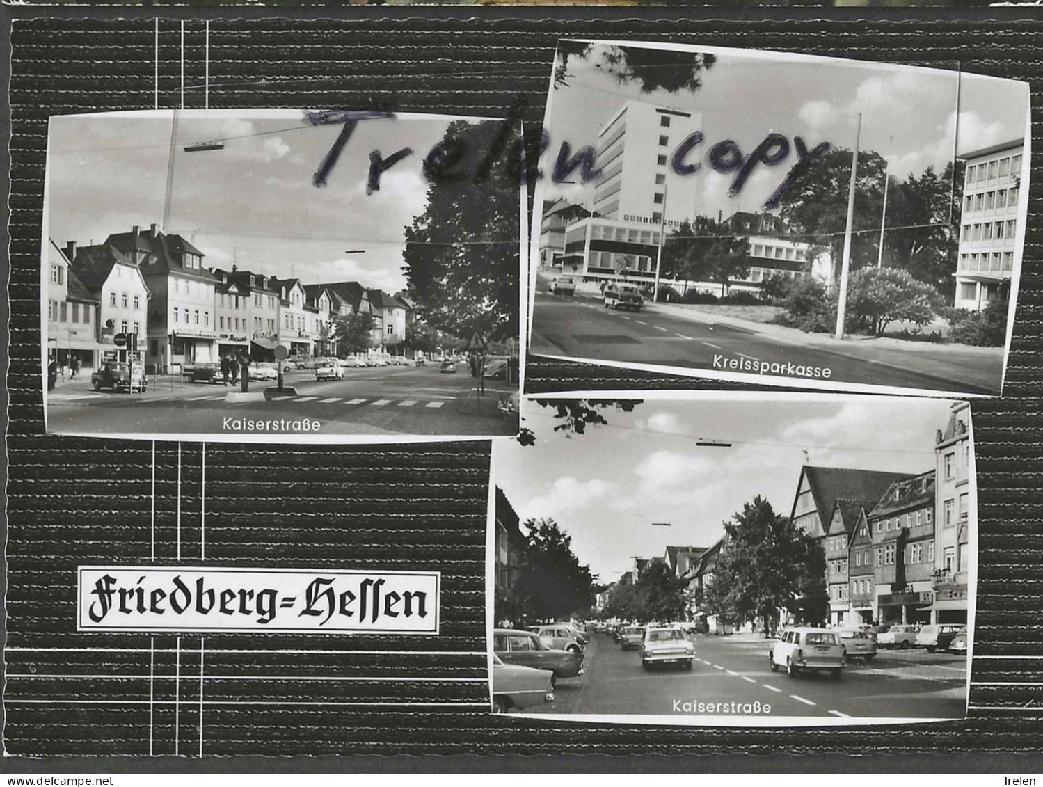 Allemagne, Friedberg, Mehrbild, 60er,  Non Ecrit, Nicht Gelaufen - Friedberg