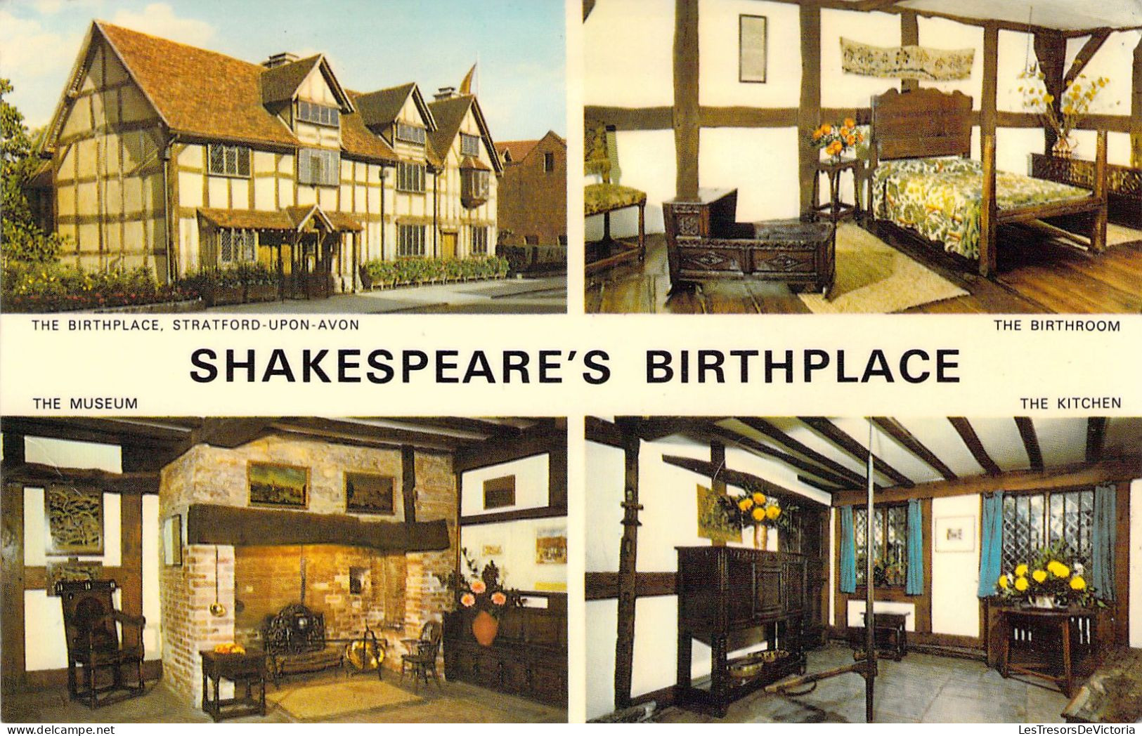 ENGLAND - NORWICH - Shakeseare's Birthplace - Carte Postale Ancienne - Norwich