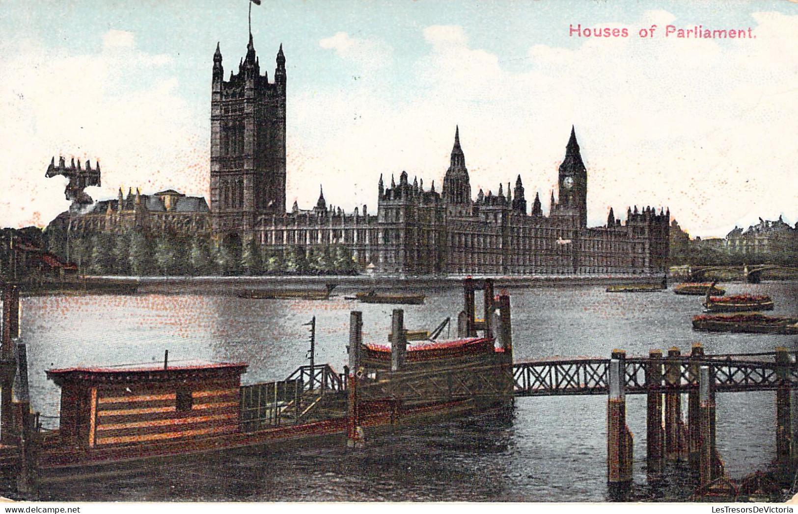 ENGLAND - LONDON - Houses Of Parliament - Carte Postale Ancienne - Houses Of Parliament