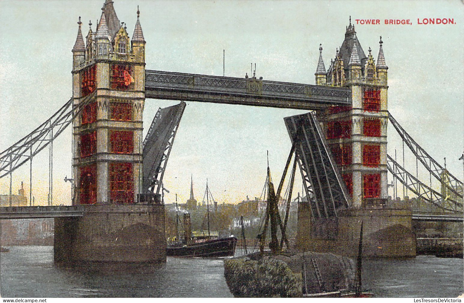 ENGLAND - LONDON - The Tower Bridge - Carte Postale Ancienne - Tower Of London