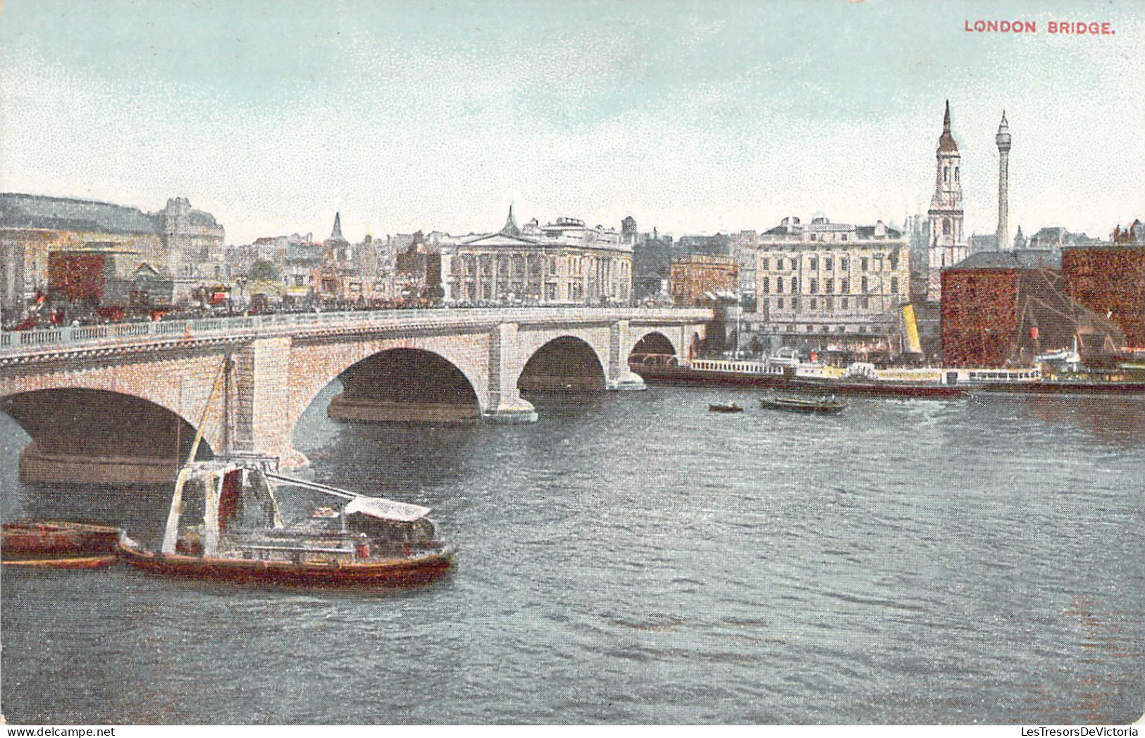 ENGLAND - LONDON - London Bridge - Carte Postale Ancienne - Tower Of London
