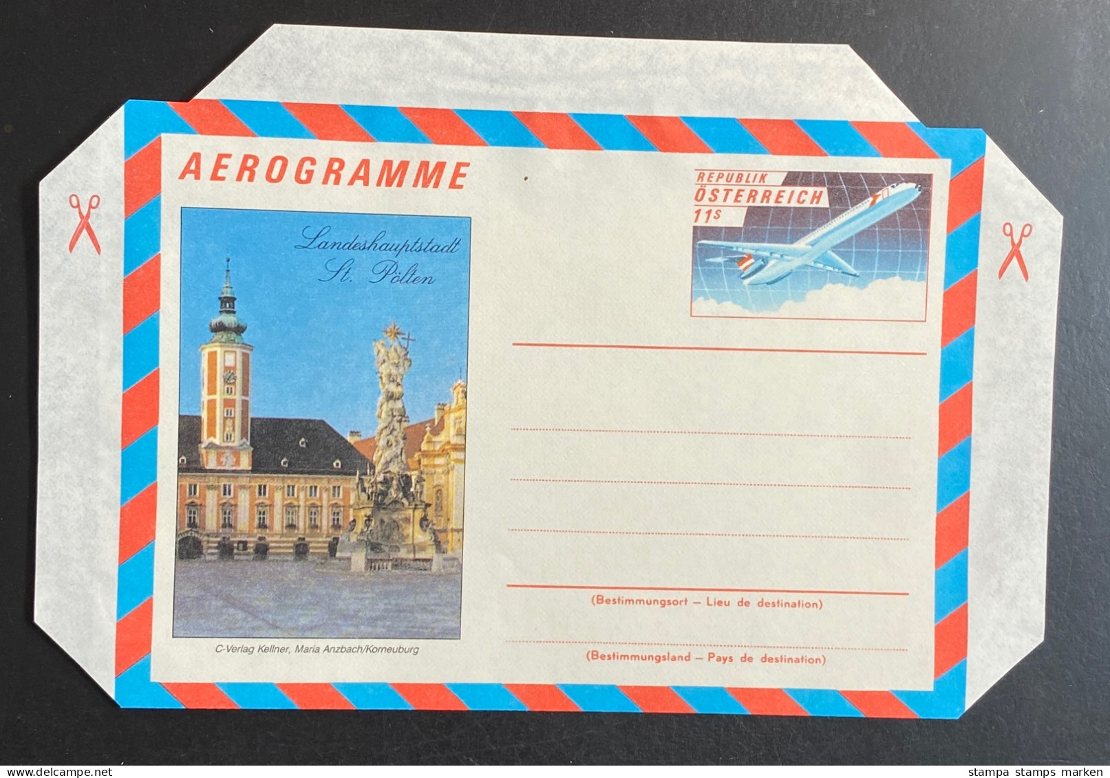 Österreich 1992 Ganzsache Aerogramm Mi. LF 24 Nicht Gelaufen - Covers