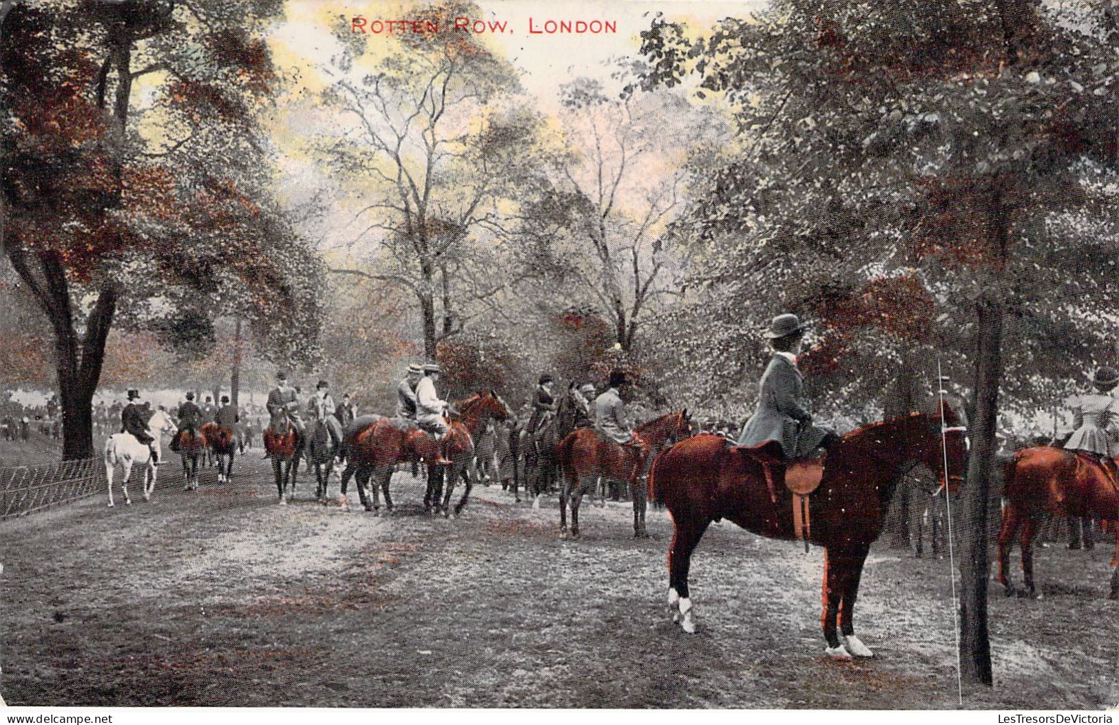 ENGLAND - LONDON - ROTTEN ROW - Carte Postale Ancienne - Sonstige & Ohne Zuordnung