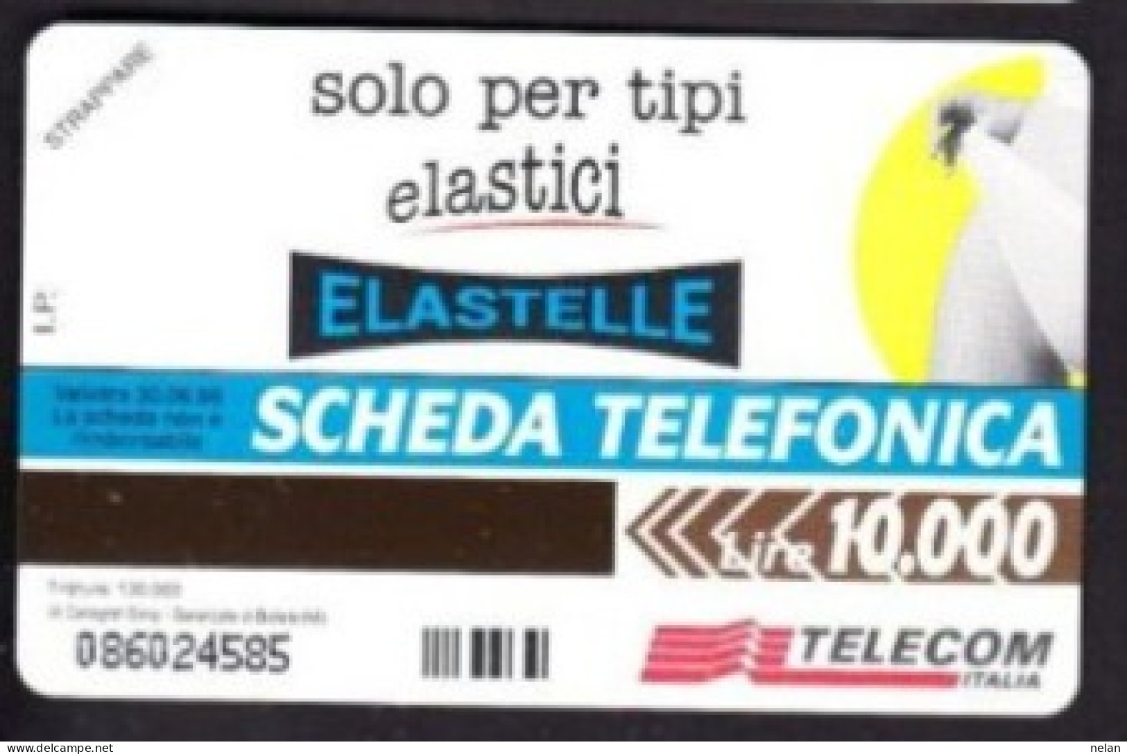 SCHEDA TELEFONICA  - ITALIA - TELECOM - NUOVA - SOLO PER TIPI ELASTICI - Öff. Sonderausgaben