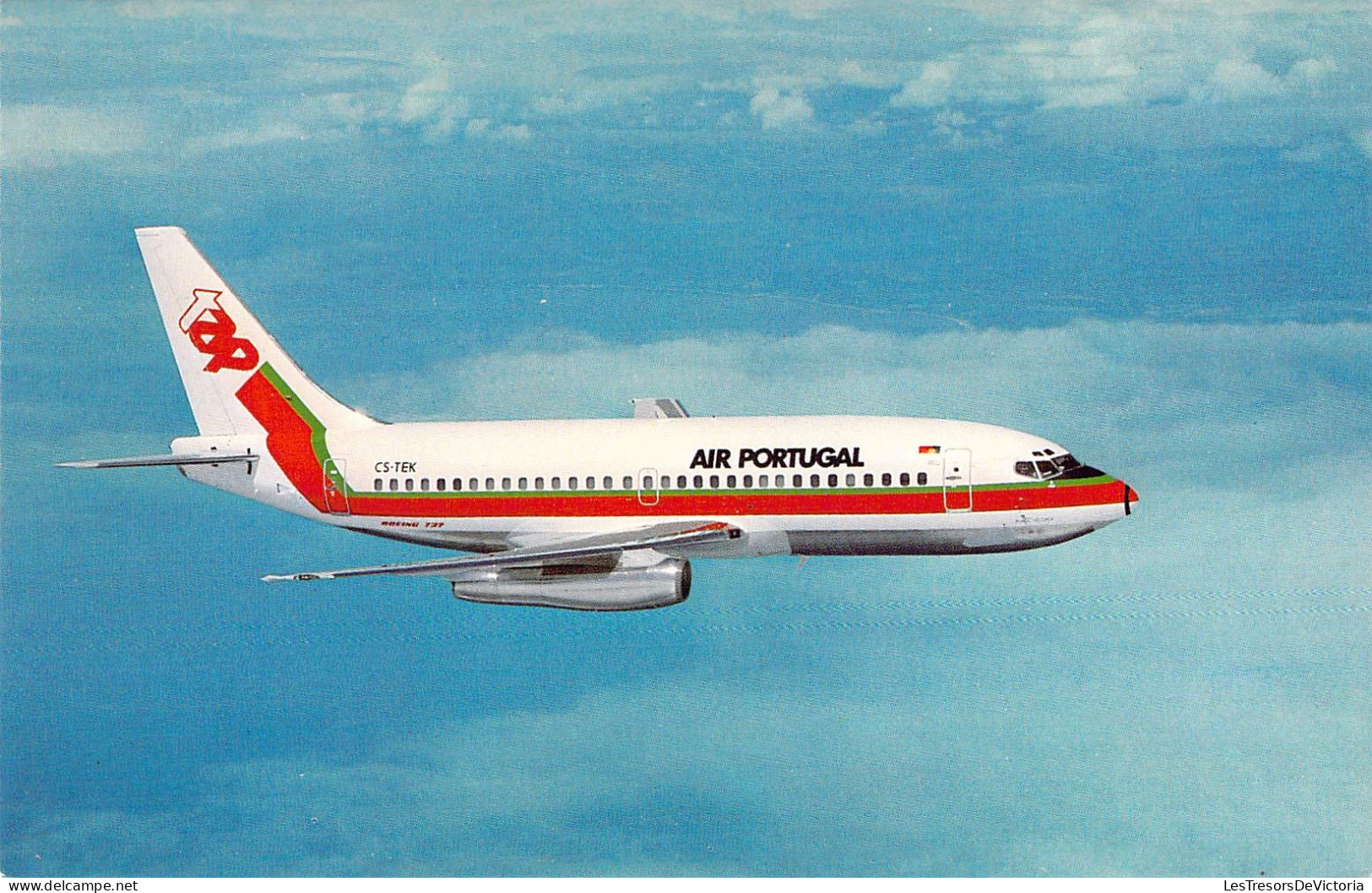 AVIATION - Boeing 737 - Air Portugal - Carte Postale Ancienne - 1946-....: Modern Era