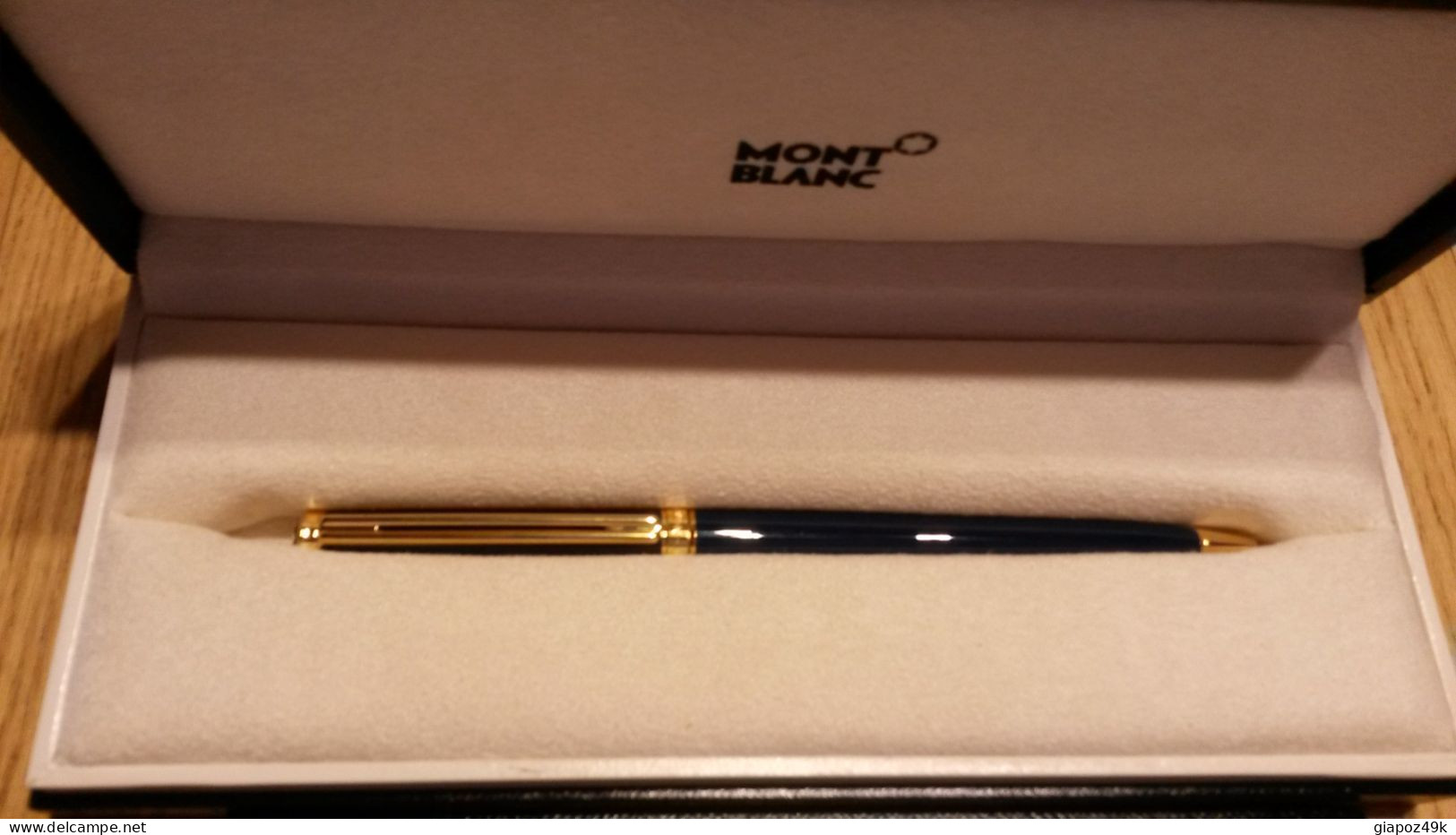 ● Penna A Sfera Mont Blanc ● Noblesse Oblige ● Confezione Originale ● Colore Blu Scuro ● - Lapiceros