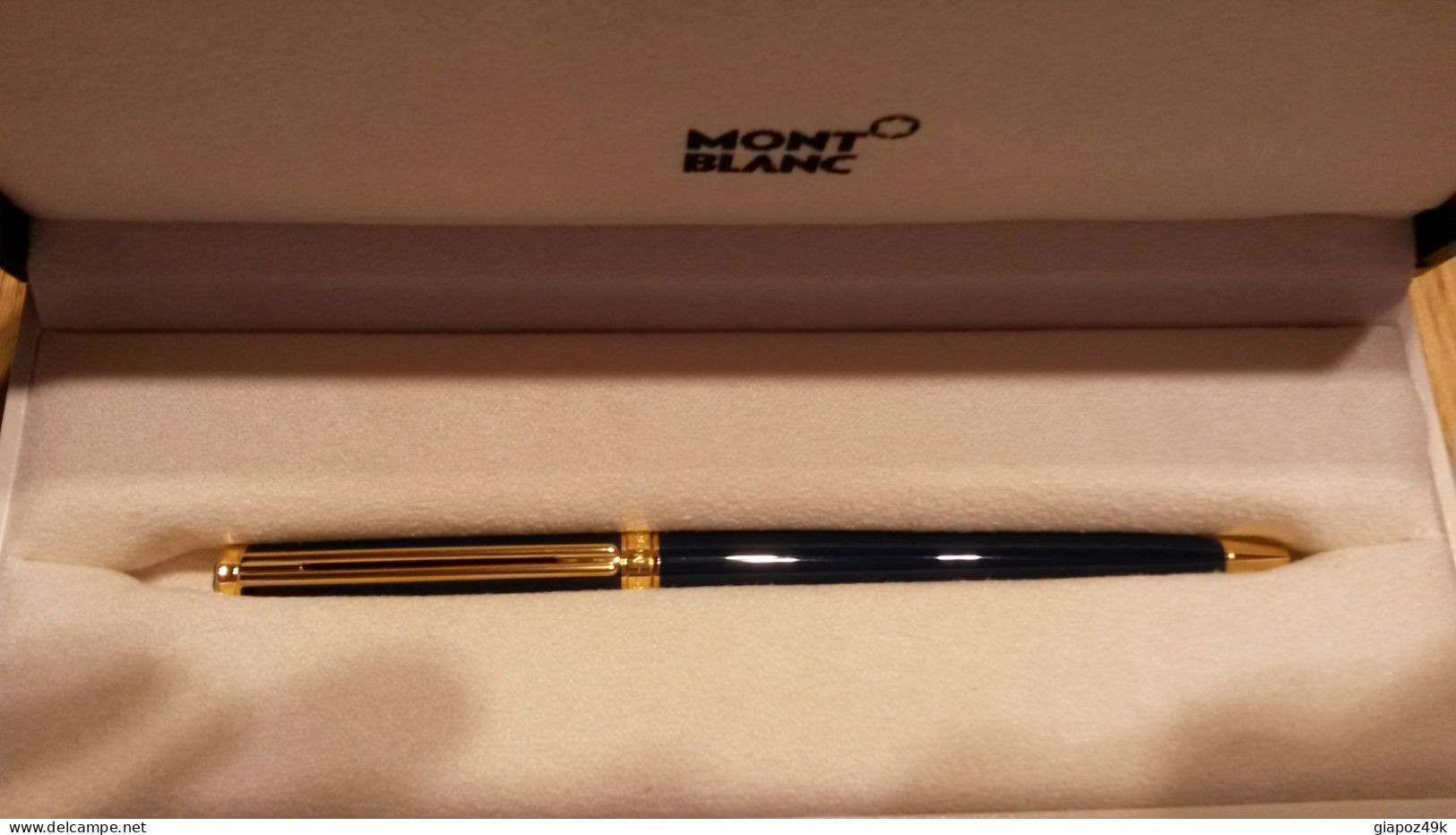 ● Penna A Sfera Mont Blanc ● Noblesse Oblige ● Confezione Originale ● Colore Blu Scuro ● - Lapiceros