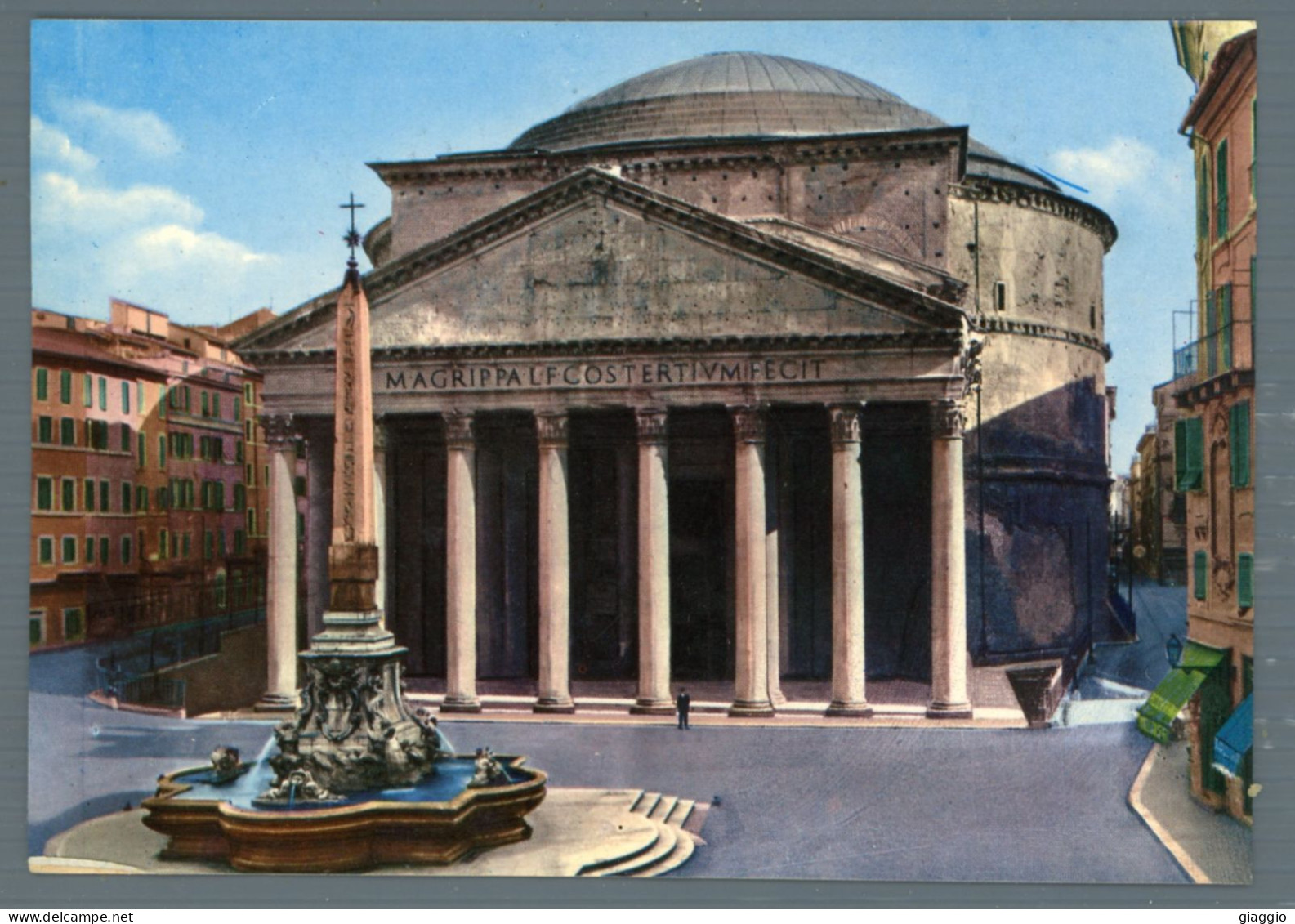 °°° Cartolina - Roma N. 1767 Il Pantheon Viaggiata °°° - Pantheon