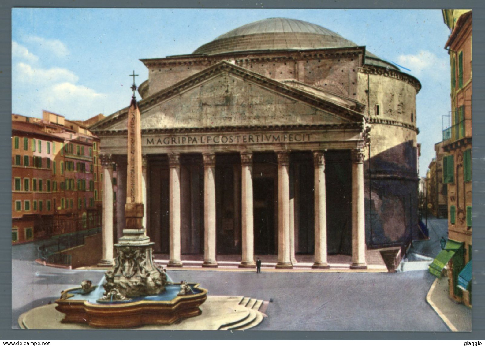 °°° Cartolina - Roma N. 1768 Il Pantheon Viaggiata °°° - Pantheon