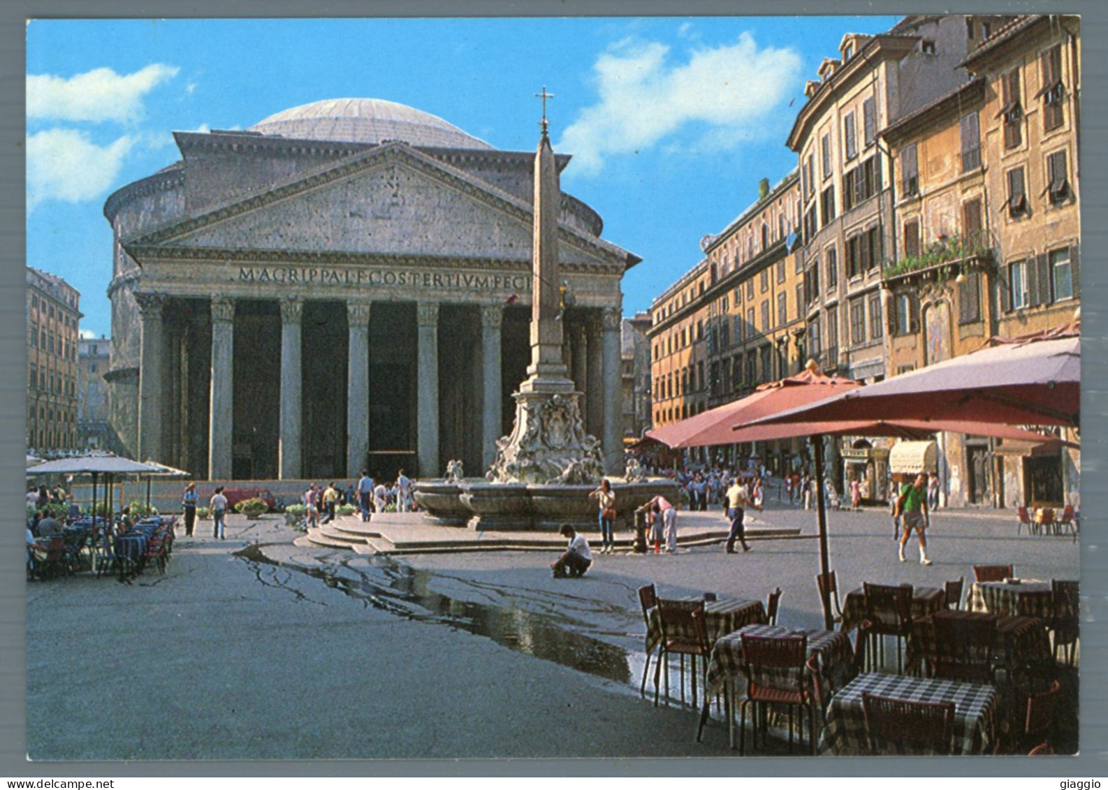 °°° Cartolina - Roma N. 1769 Il Pantheon Viaggiata °°° - Panthéon