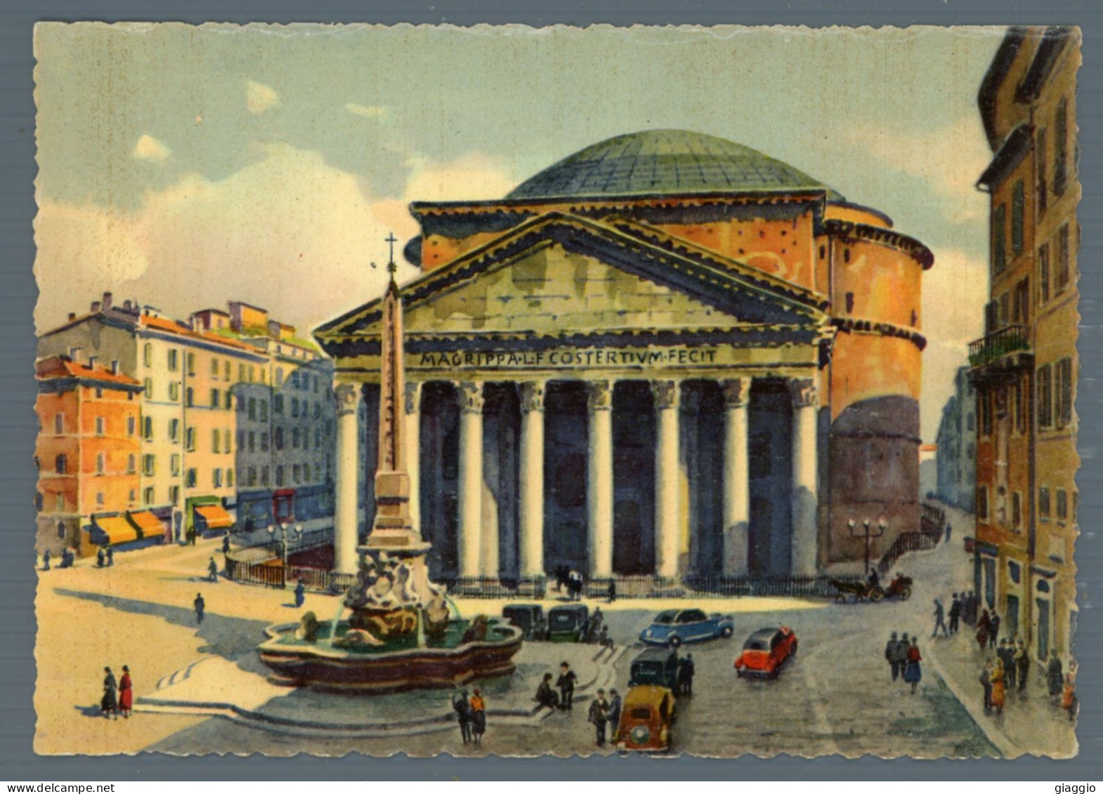 °°° Cartolina - Roma N. 1772 Il Pantheon Viaggiata °°° - Panthéon