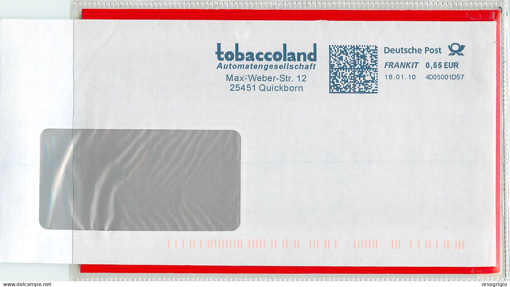 GERMANIA - EMA - TOBACCOLAND Quickborn - TABAK - TABACCO - TOBACCO - Tabacco